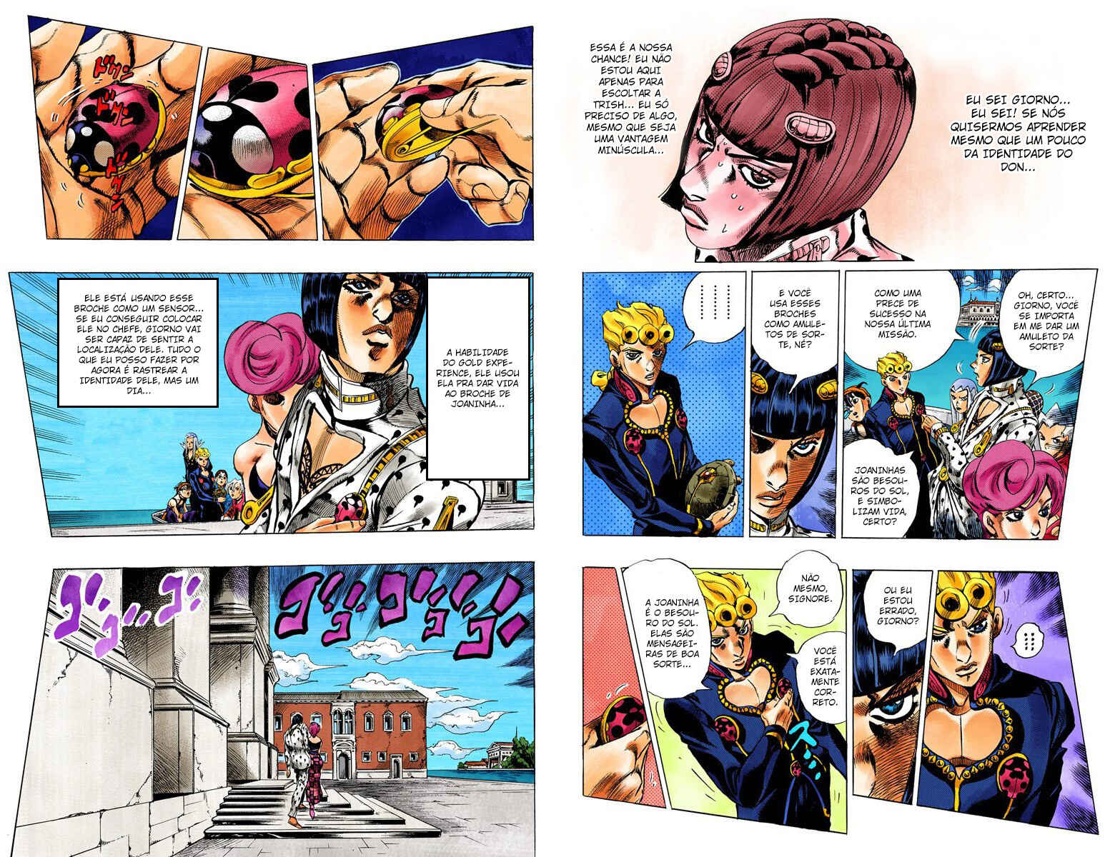 JoJo no Kimyou na Bouken: Part 5 - Ougon no Kaze Color-ban Chapter 77 - Page 6