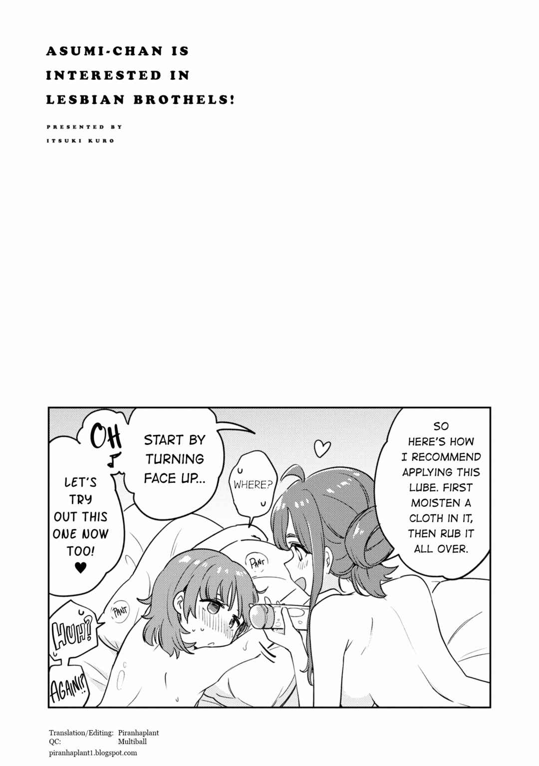 Asumi-chan wa Les Fuuzoku ni Kyoumi ga Arimasu! Chapter 12 - Page 37