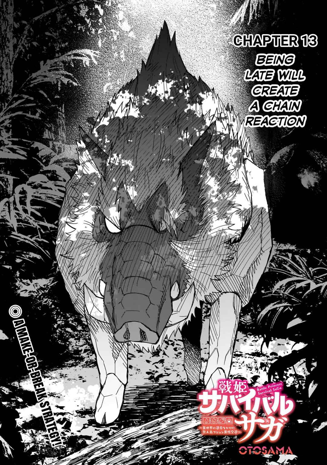 Senki Survival Saga: Isekai no Unmei wo Kaketa Mujintou Fujun Iseikouyuu Chapter 13 - Page 1