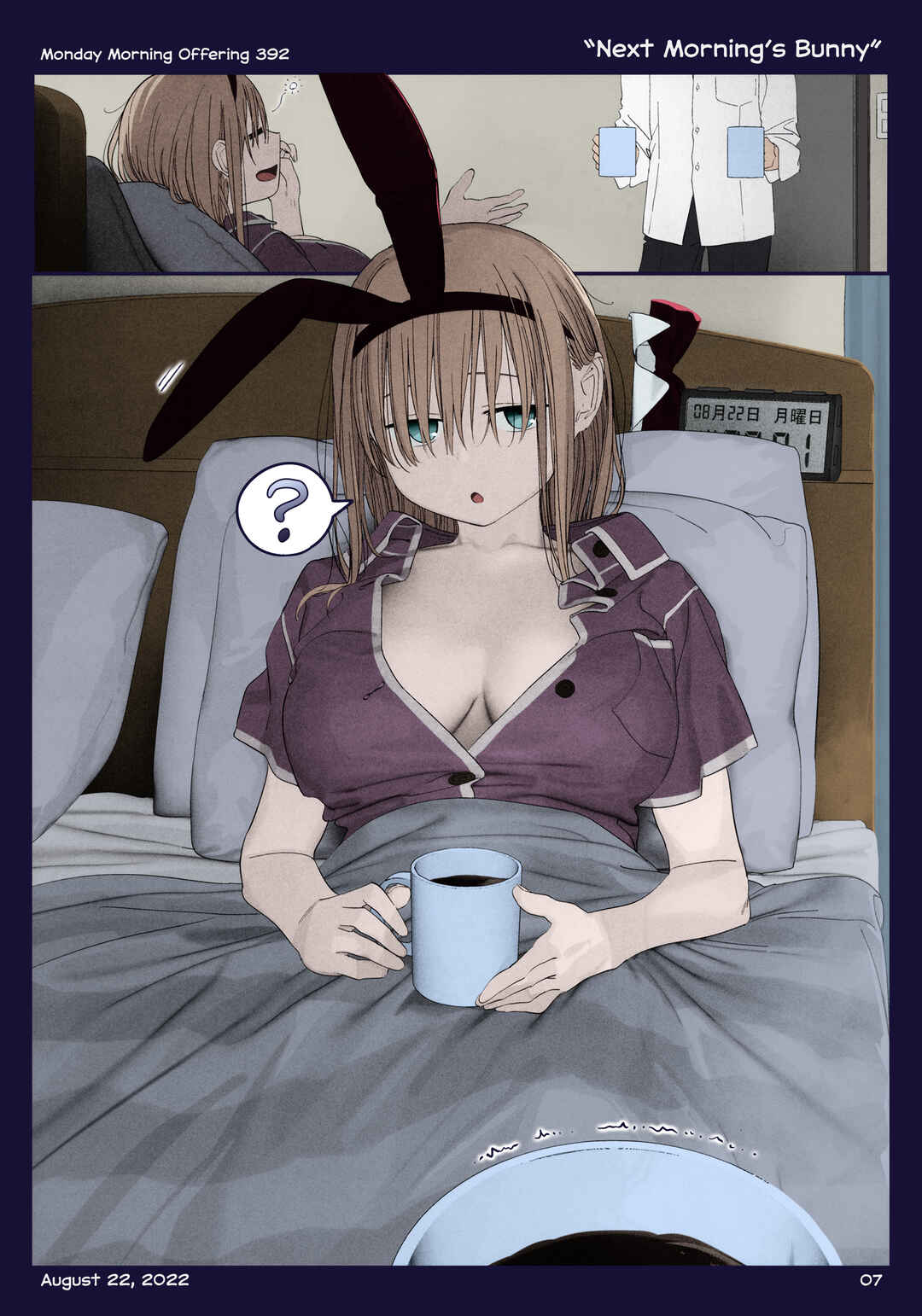Getsuyoubi no Tawawa (Twitter Webcomic) (Fan Colored) Chapter 44 - Page 6