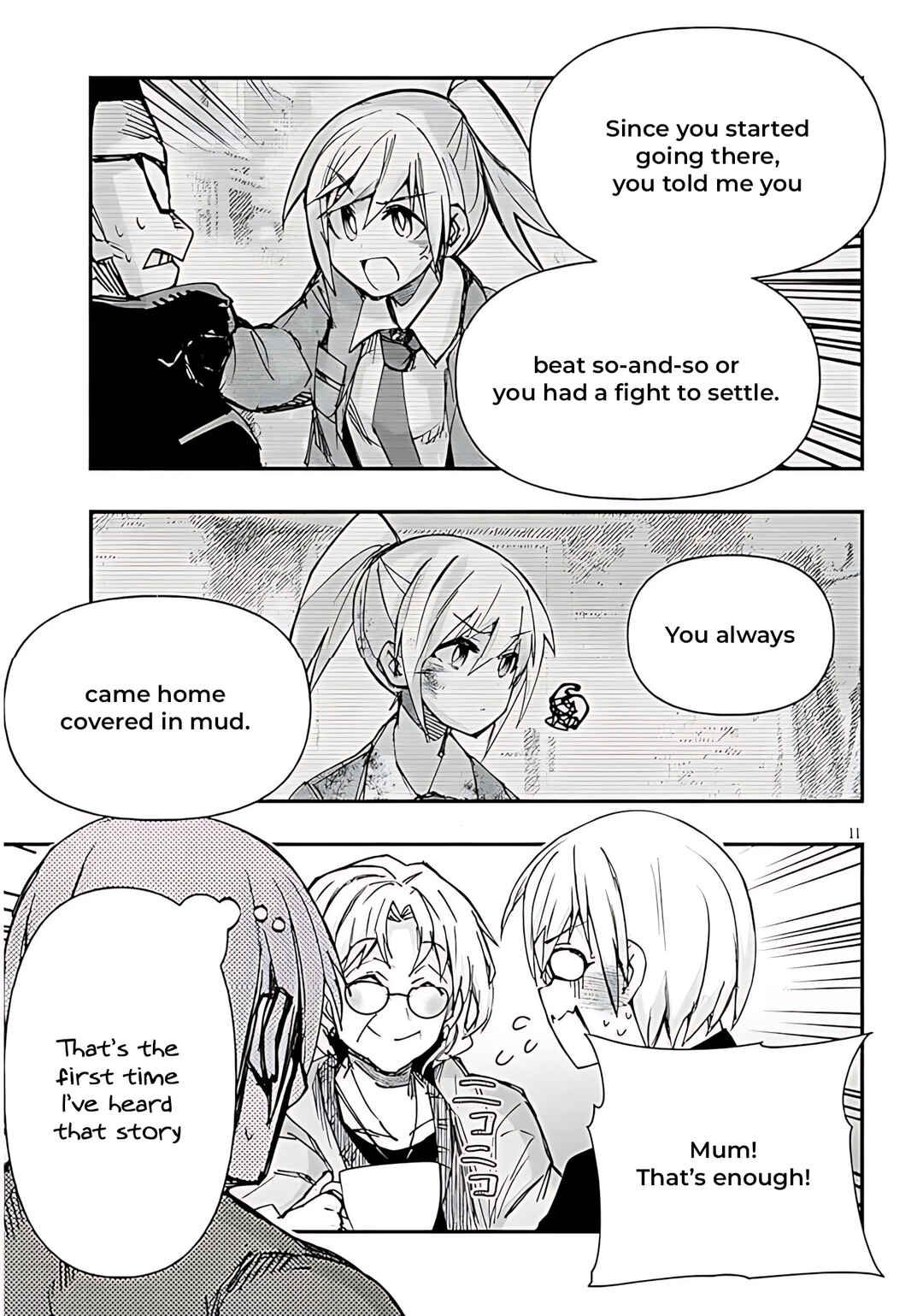 GaCen Shoujo to Ibunka Kouryuu Chapter 142 - Page 12