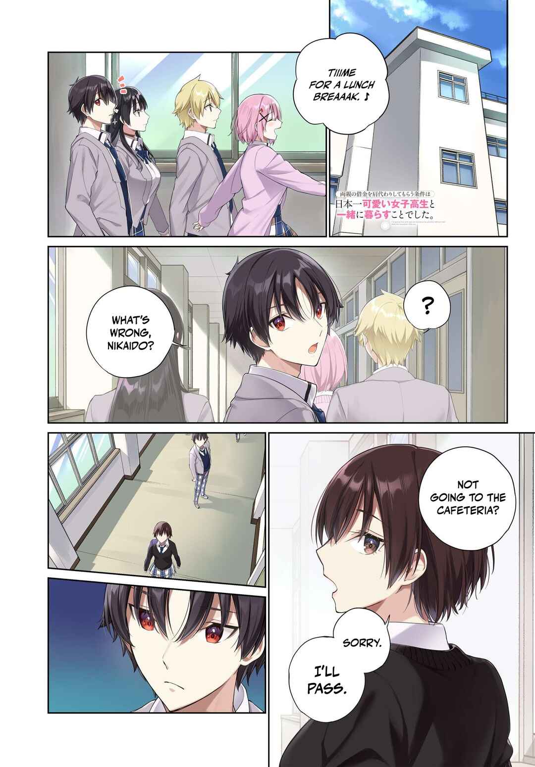 Ryoushin no Shakkin wo Katagawari Shite Morau Jouken wa Nihon Ichi Kawaii Joshikousei to Issho ni Kurasu Koto deshita. Chapter 22 - Page 2