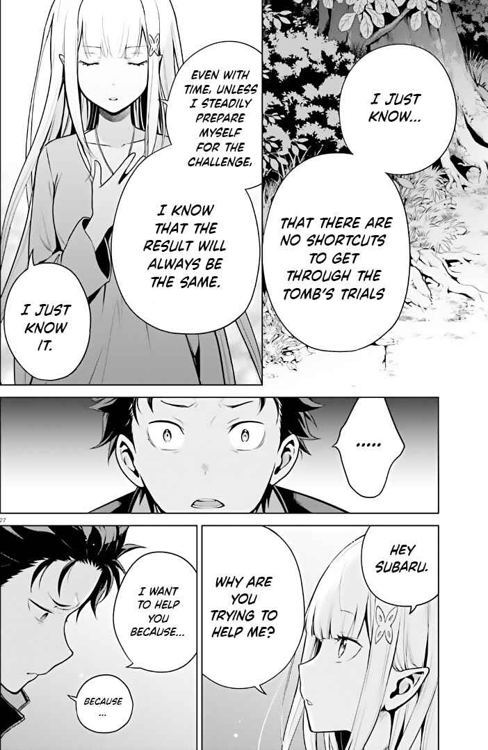 Re:Zero kara Hajimeru Isekai Seikatsu: Dai 4-shou—Seiiki to Gouyoku no Majo Chapter 40 - Page 27