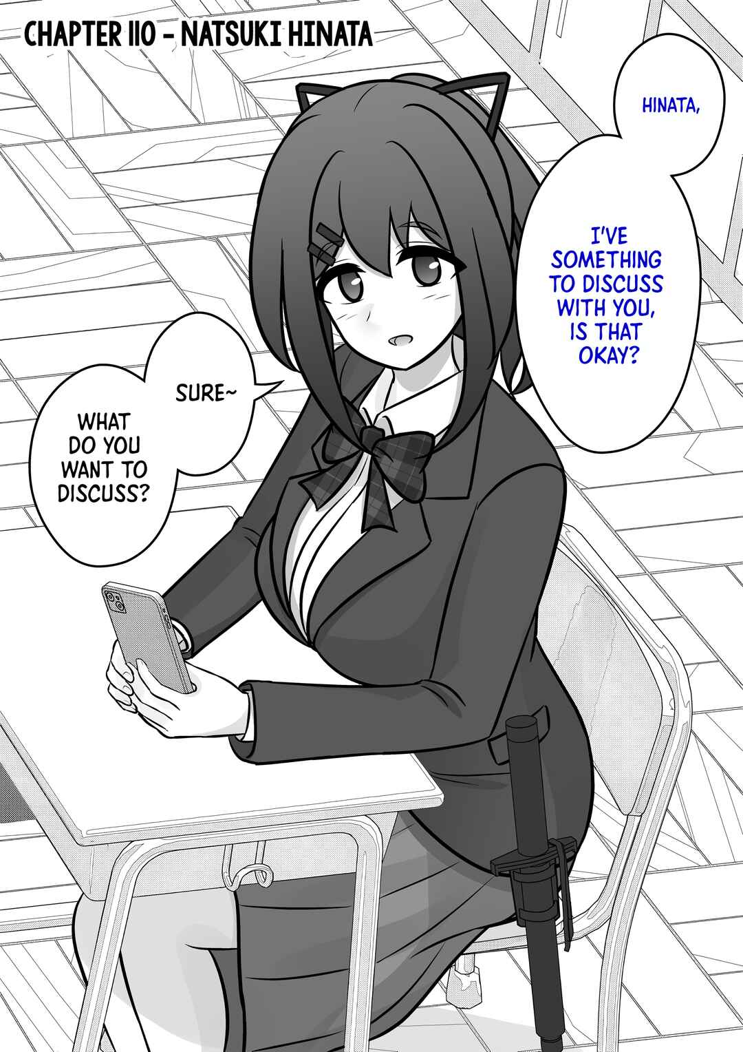 Danjo-hi 1:39 no Heikou Sekai wa Omoi no Hoka Futsuu Chapter 110 - Page 1