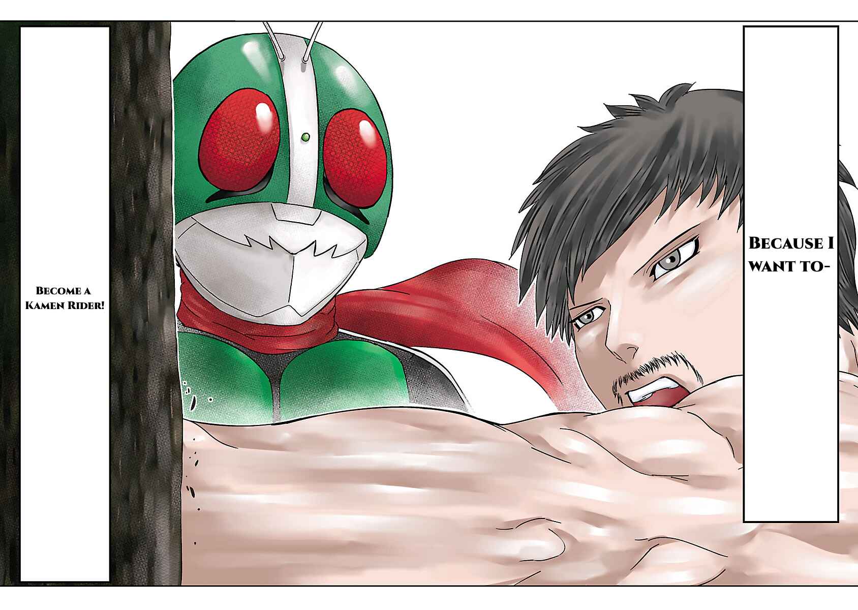 Toujima Tanzaburou wa Kamen Rider ni Naritai Chapter 1 - Page 3