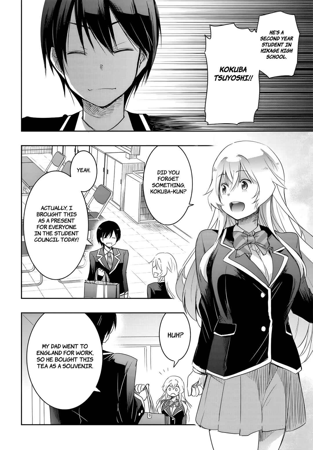 Watashi yori Tsuyoi Otoko to Kekkon shitai no - Seiso na Biji Seito Kaichou (Jitsu wa Moto Banchou) no Himitsu wo Shiru Inkya (Jitsu wa Kanojo wo Koeru Saikyou no Yankee) Chapter 11 - Page 10