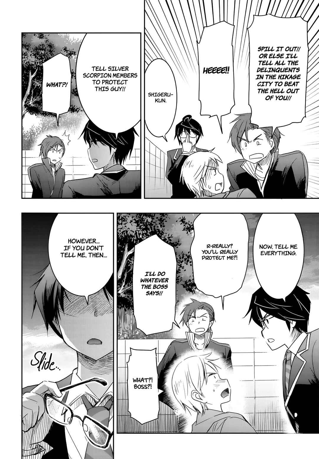 Watashi yori Tsuyoi Otoko to Kekkon shitai no - Seiso na Biji Seito Kaichou (Jitsu wa Moto Banchou) no Himitsu wo Shiru Inkya (Jitsu wa Kanojo wo Koeru Saikyou no Yankee) Chapter 11 - Page 8