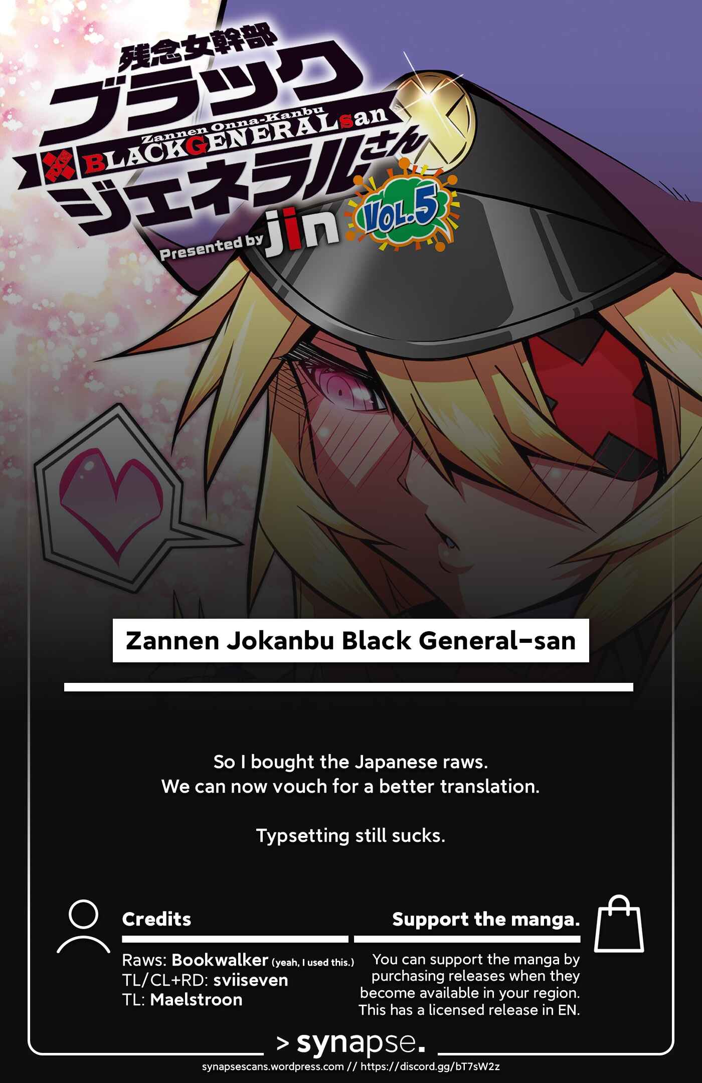 Zannen Onna Kanbu Black General-san Chapter 70 - Page 9
