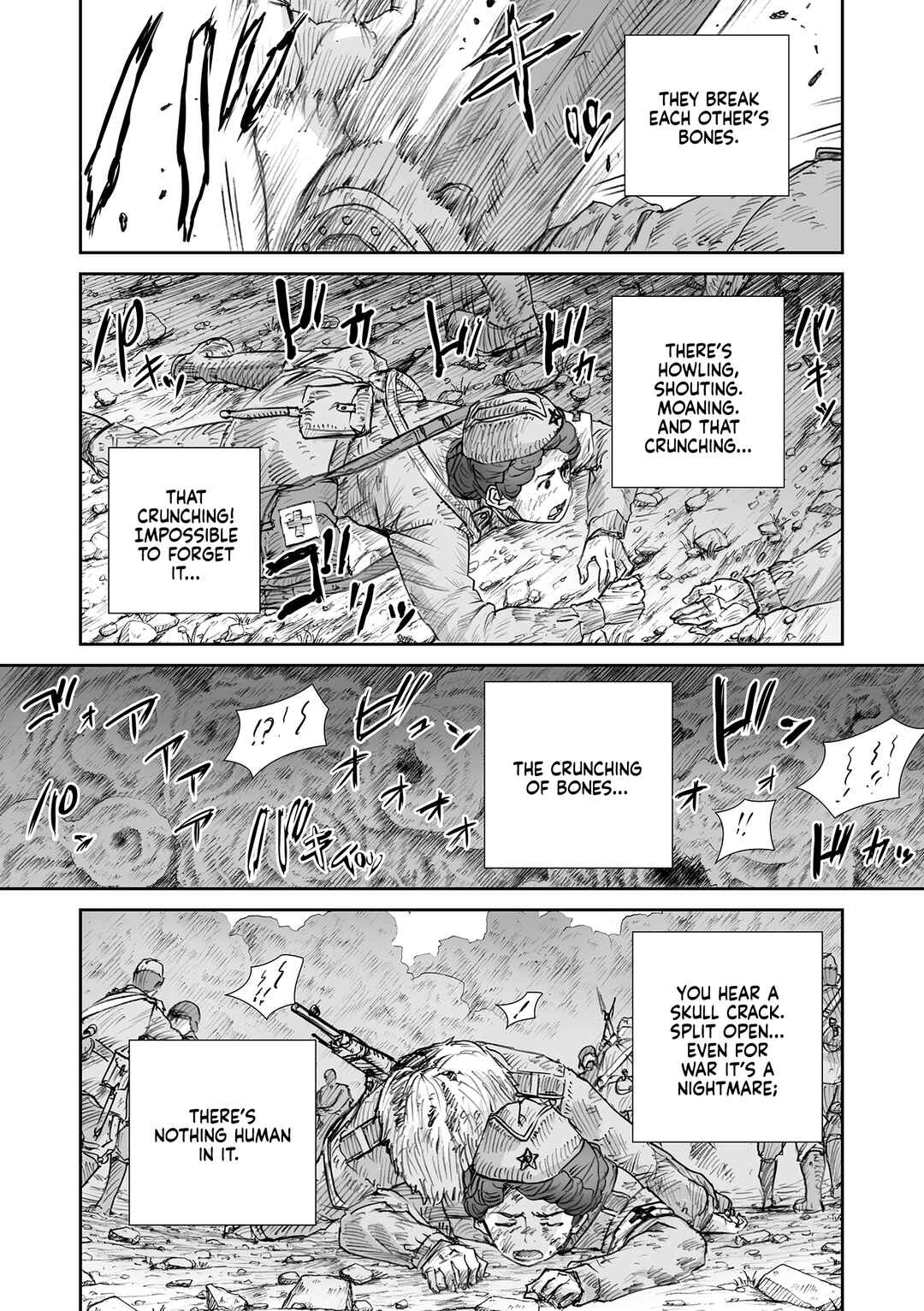 Sensou wa Onna no Kao wo Shiteinai Chapter 32.5 - Page 12