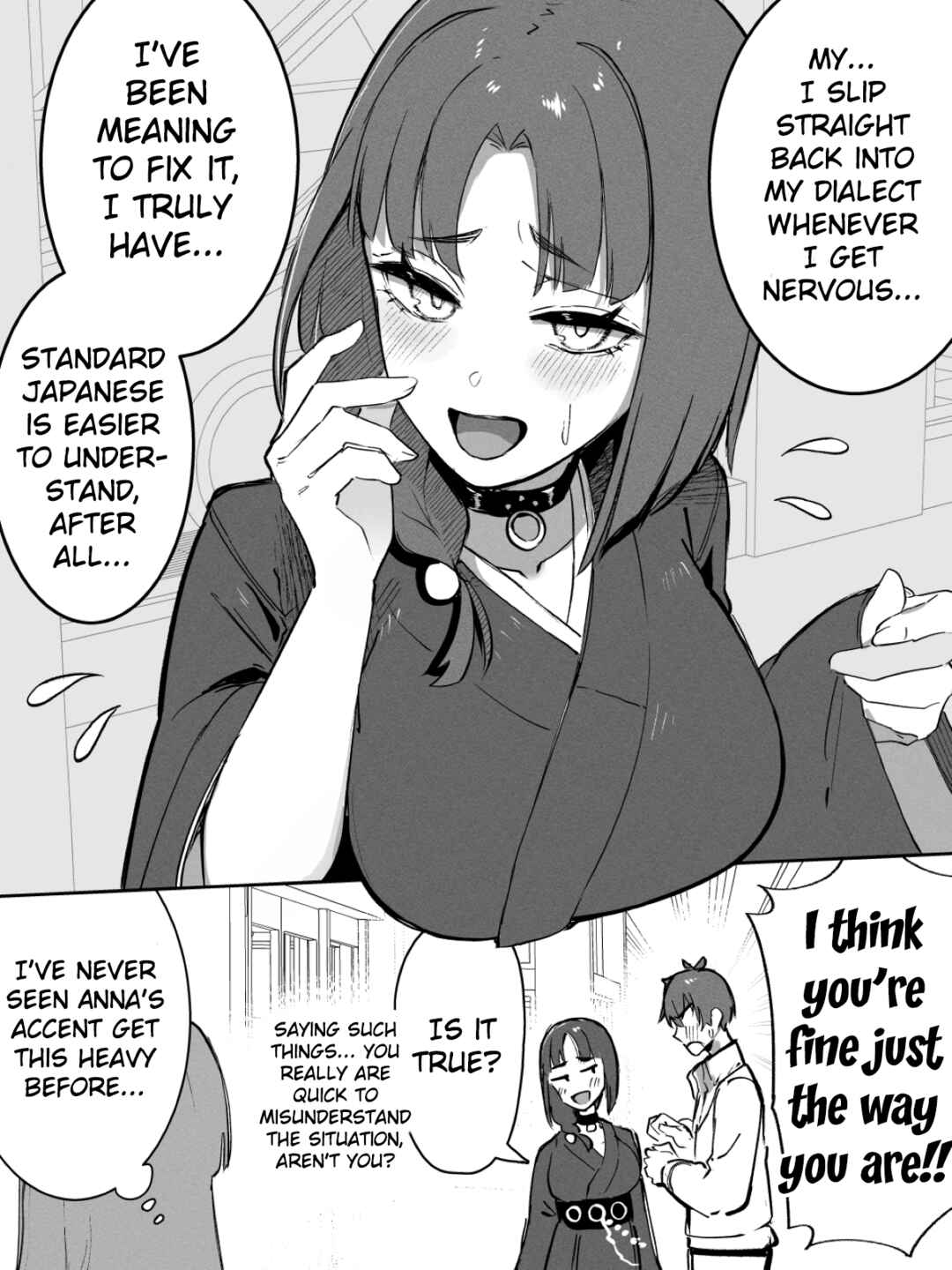 Kyoto-ben Nanoni Shoujiki Sugiru Onna Chapter 15 - Page 1