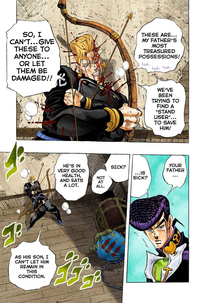 JoJo no Kimyou na Bouken: Part 4 - Diamond wa Kudakenai Color-ban Chapter 16 - Page 18
