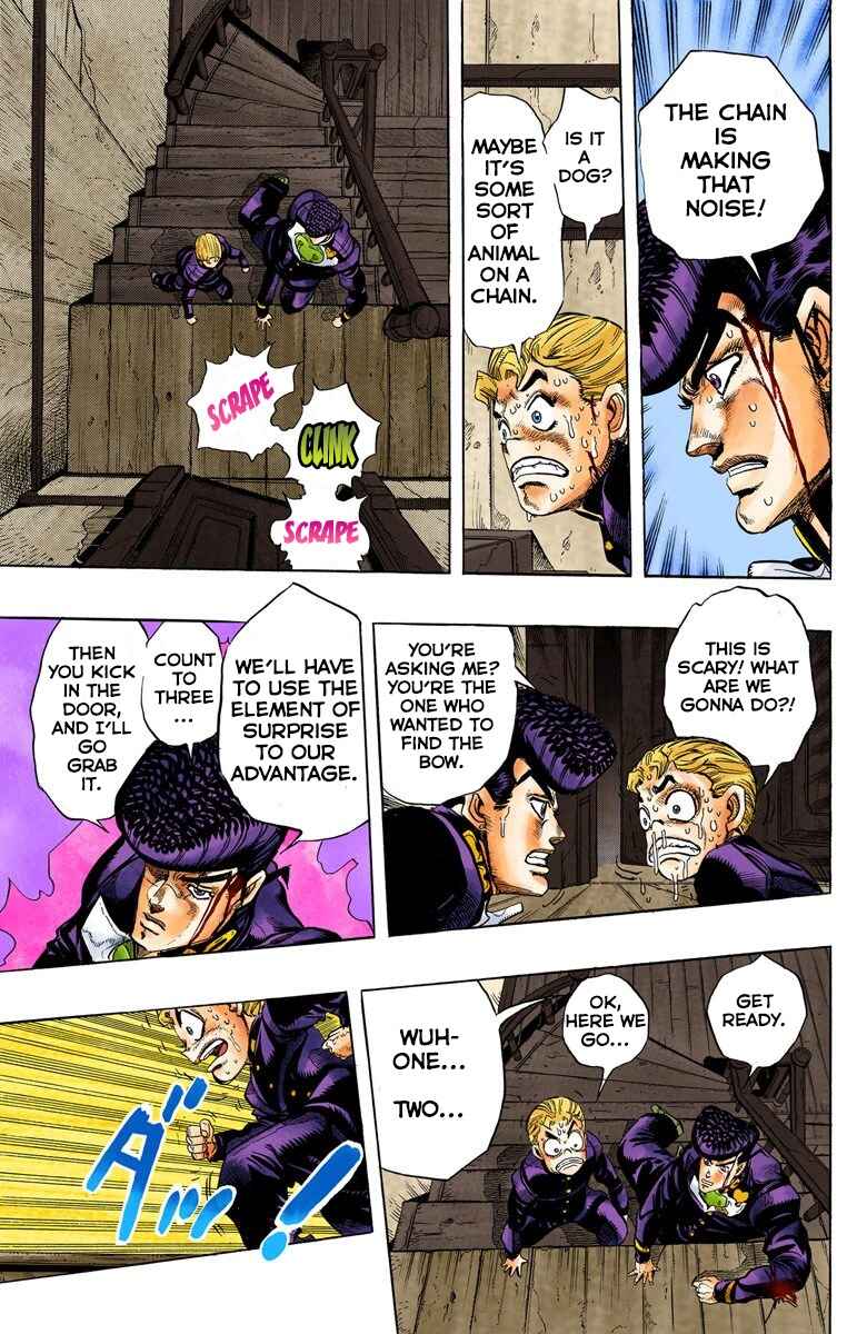 JoJo no Kimyou na Bouken: Part 4 - Diamond wa Kudakenai Color-ban Chapter 16 - Page 8