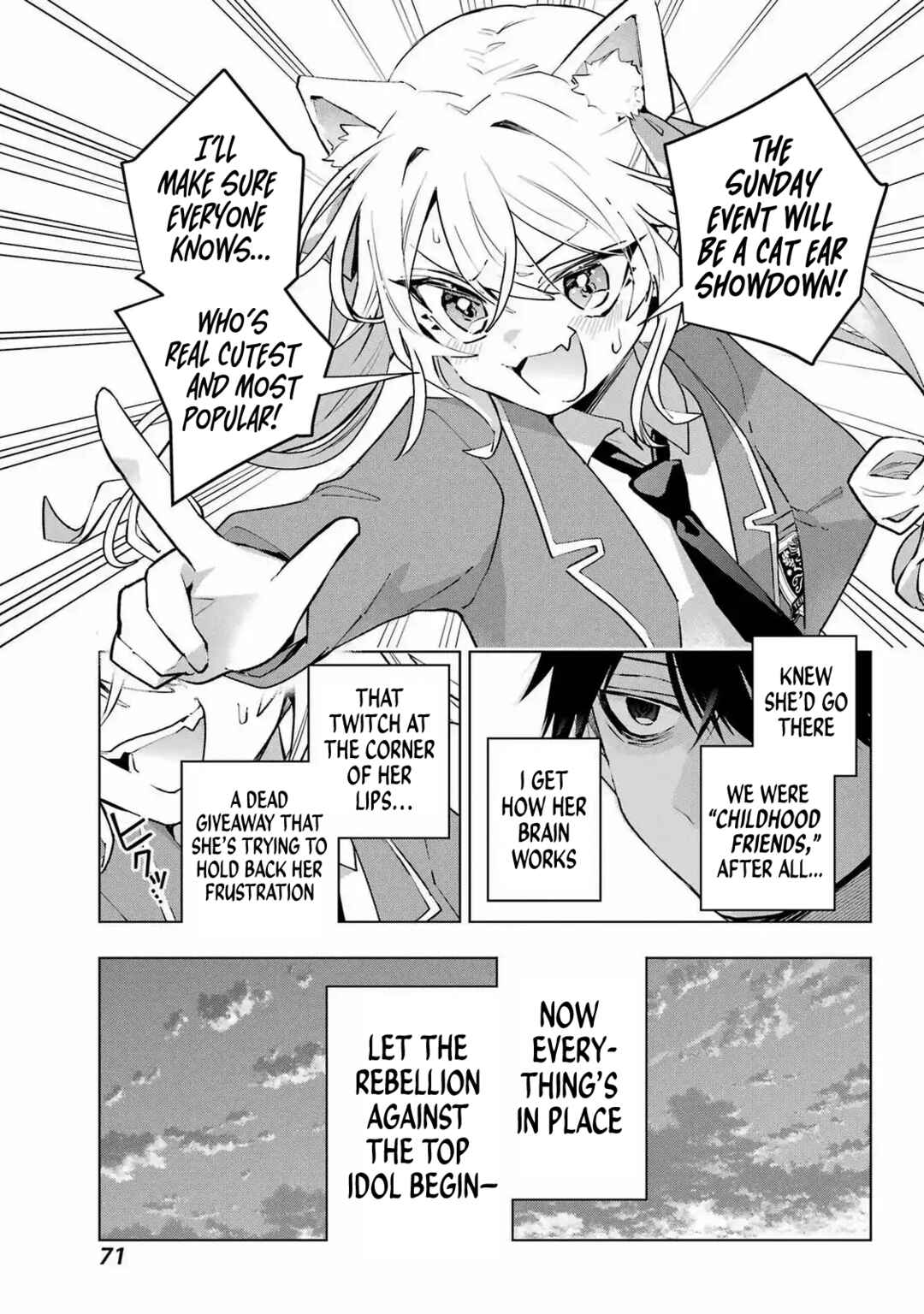 Anta to Osananajimi tte dake demo Iya nanoni!: Zekkou kara Hajimaru S-kyuu Bishoujo to no Gakuen Nariagari Seikatsu Chapter 3 - Page 29
