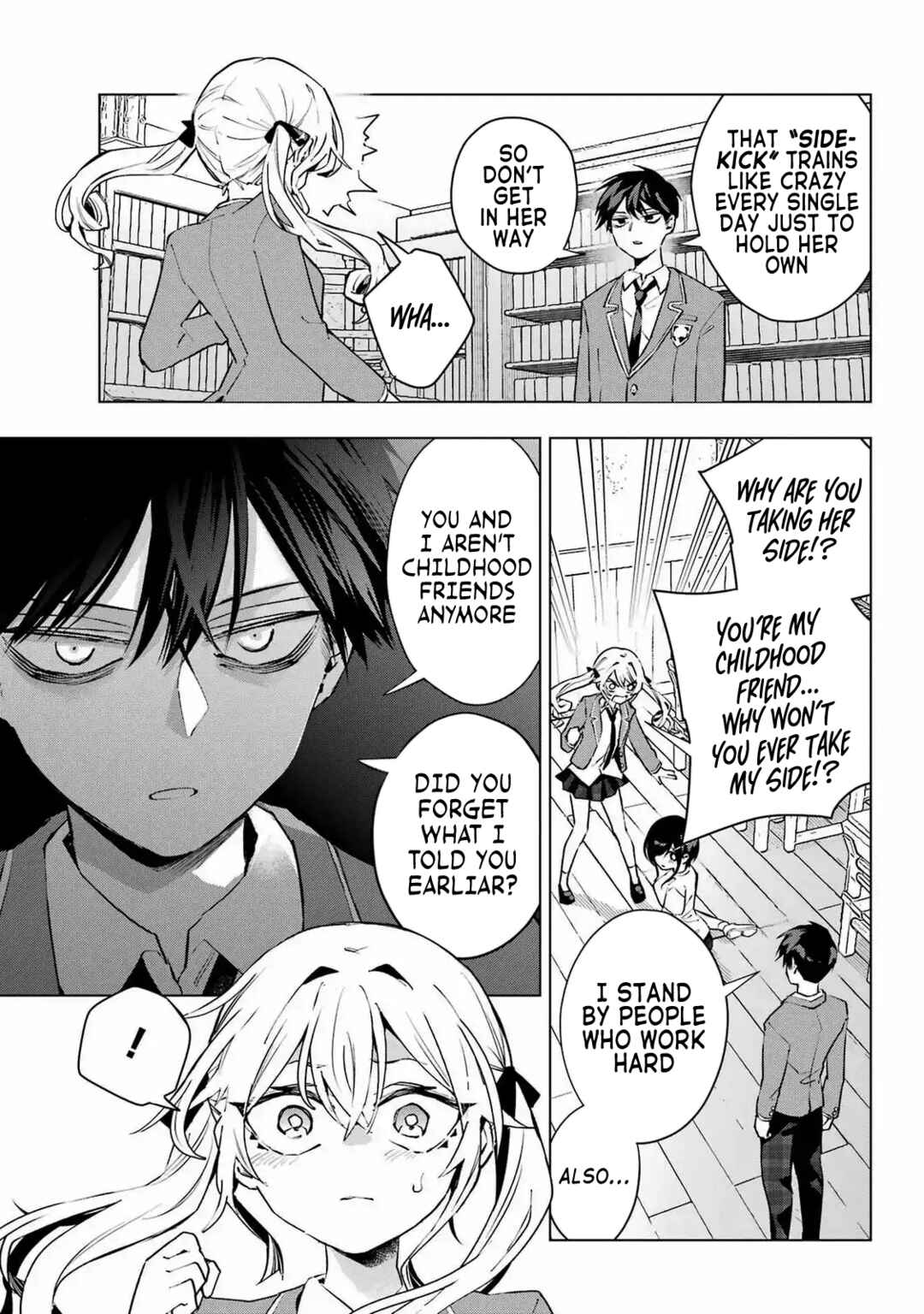 Anta to Osananajimi tte dake demo Iya nanoni!: Zekkou kara Hajimaru S-kyuu Bishoujo to no Gakuen Nariagari Seikatsu Chapter 3 - Page 7
