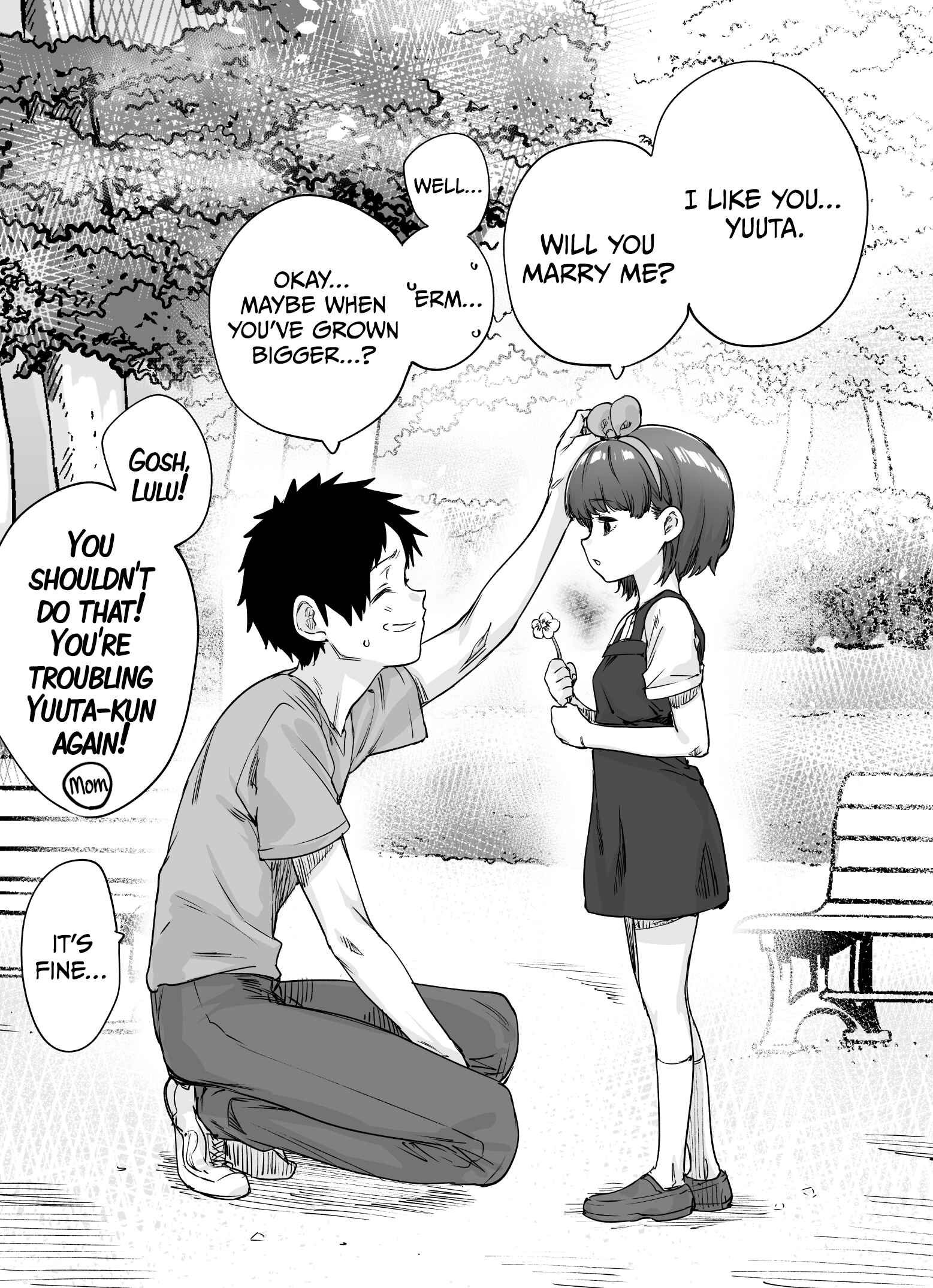 Totsuzenhen'i-kei Osananajimi-chan Chapter 3 - Page 1