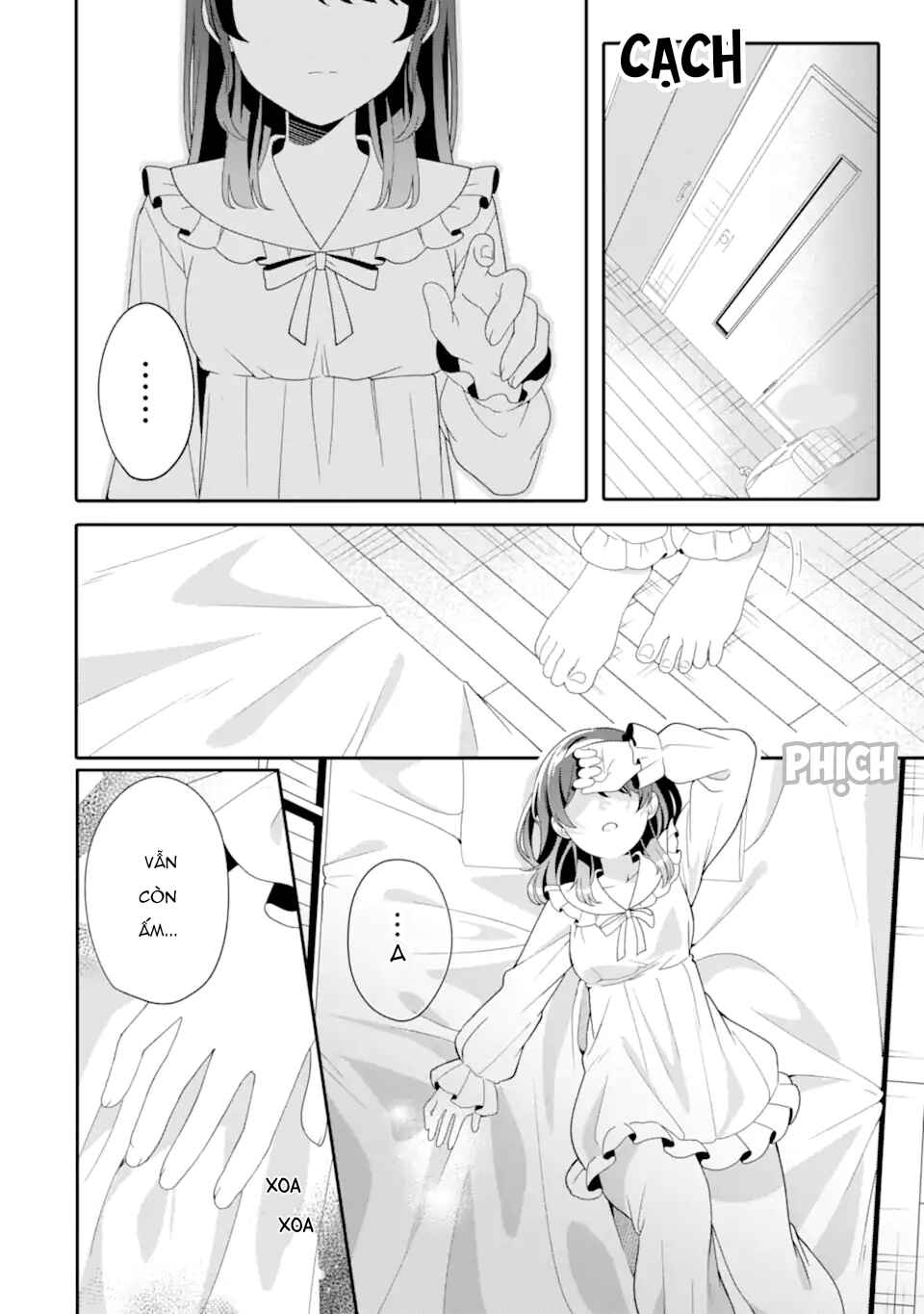 Muboubi Kawaii Pajama Sugata no Bishoujo to Heya de Futarikiri Chapter 4.2 - Page 8