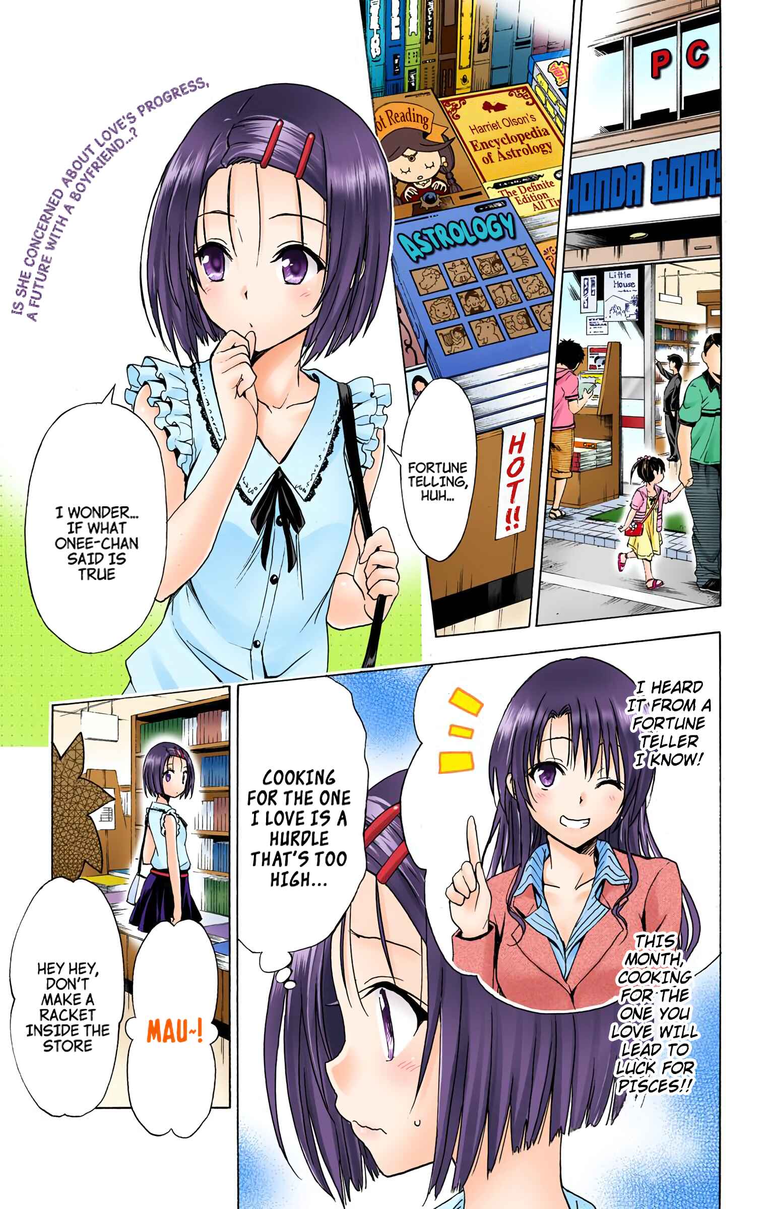 To Love Ru Darkness (Official Colored) Chapter 40.6 - Page 4