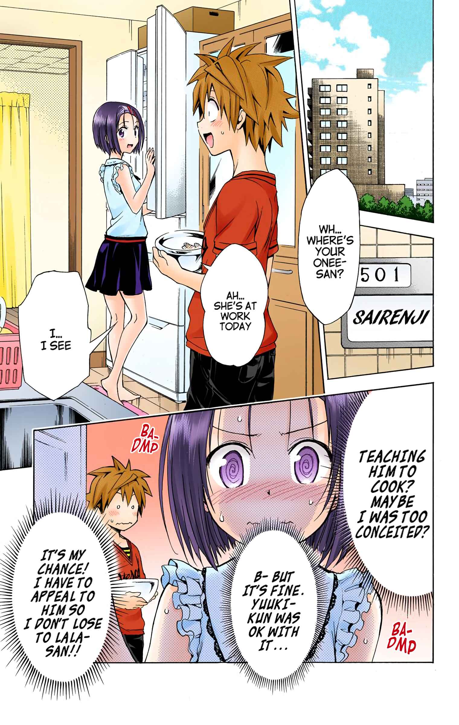 To Love Ru Darkness (Official Colored) Chapter 40.6 - Page 8