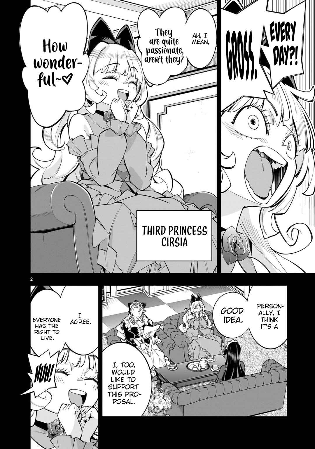 Shinimodori Oujo wa Ikinobiru tame ni Yuri Harem o Tsukuru koto ni shita Chapter 13 - Page 3