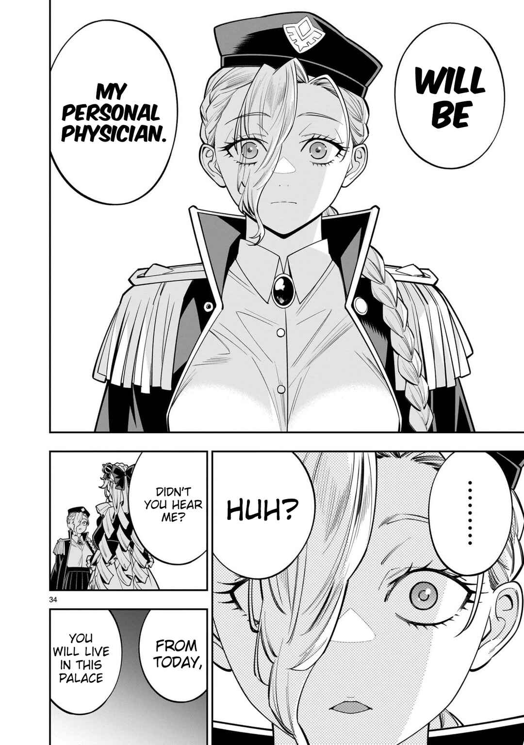 Shinimodori Oujo wa Ikinobiru tame ni Yuri Harem o Tsukuru koto ni shita Chapter 13 - Page 35