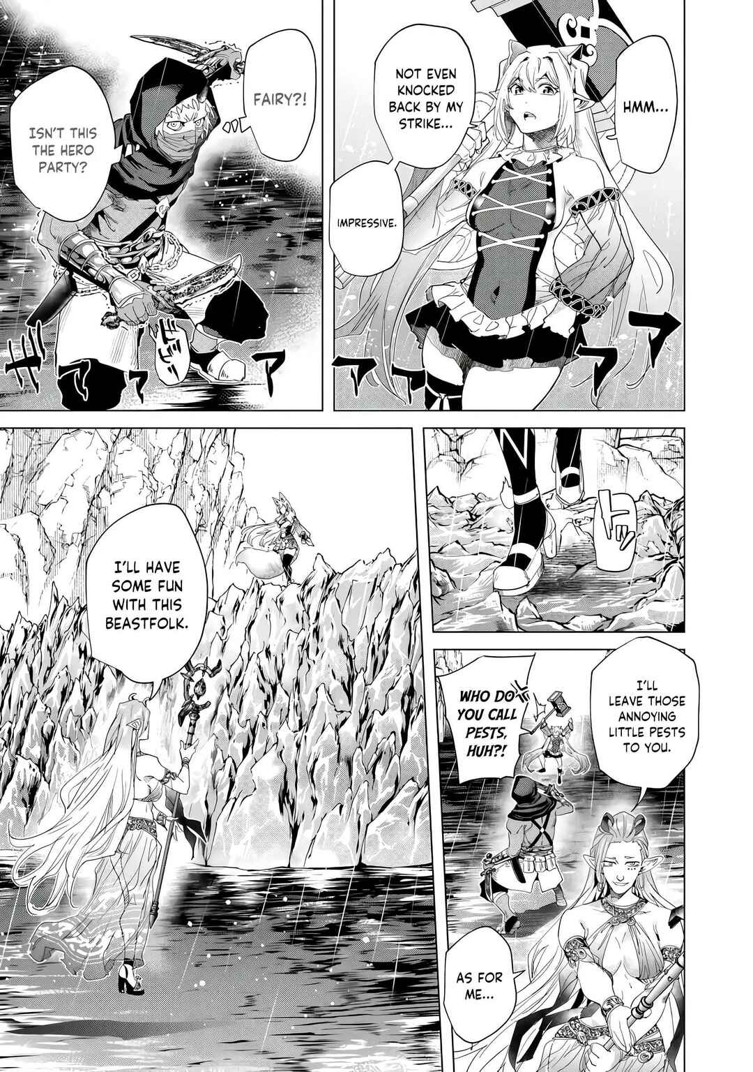 Keikenchi Chochiku de Nonbiri Shoushin Ryokou ~Yuusha to Koibito ni Tsuihou Sareta Senshi no Mujikaku Zamaa~ Chapter 35 - Page 16