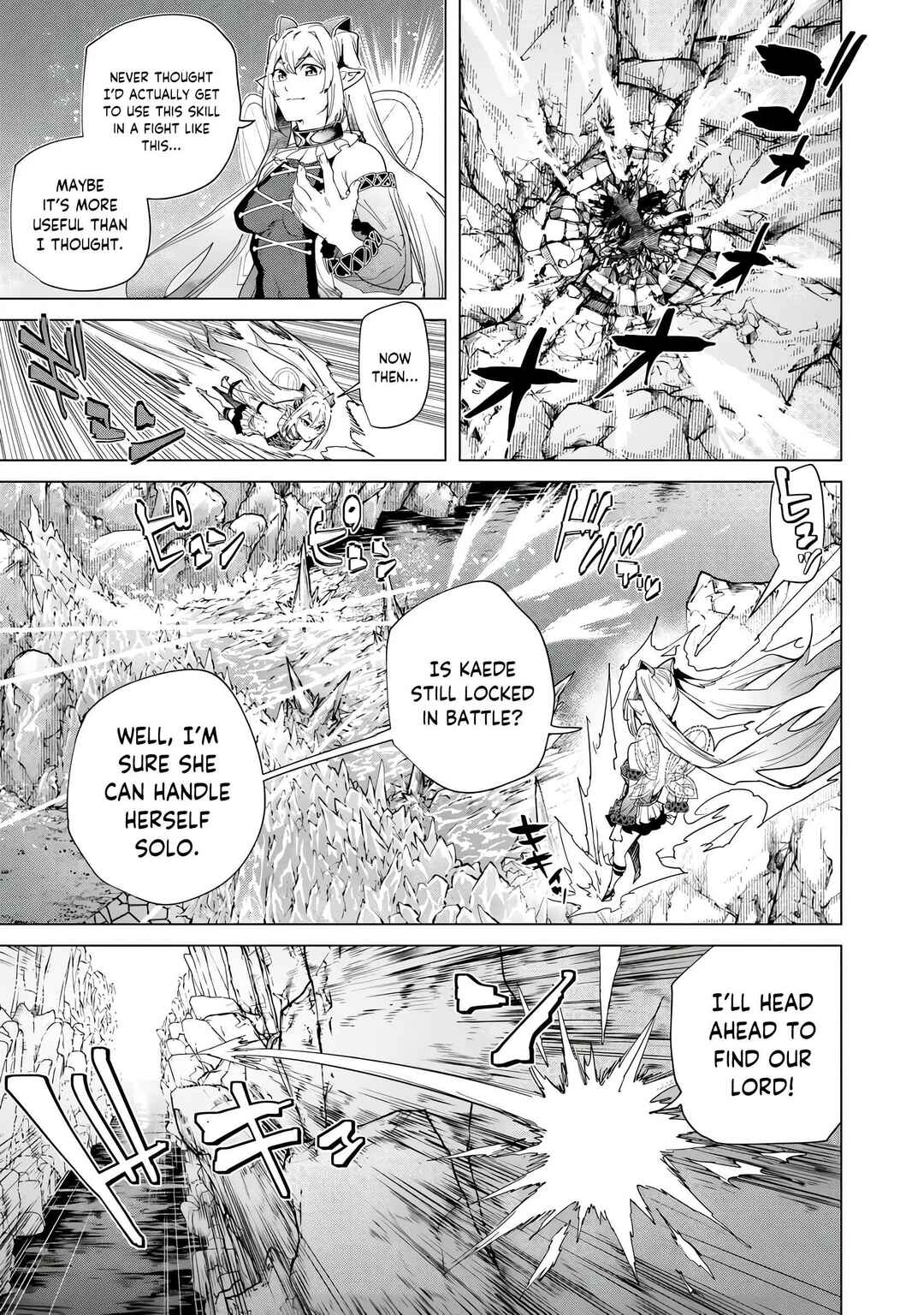 Keikenchi Chochiku de Nonbiri Shoushin Ryokou ~Yuusha to Koibito ni Tsuihou Sareta Senshi no Mujikaku Zamaa~ Chapter 35 - Page 28