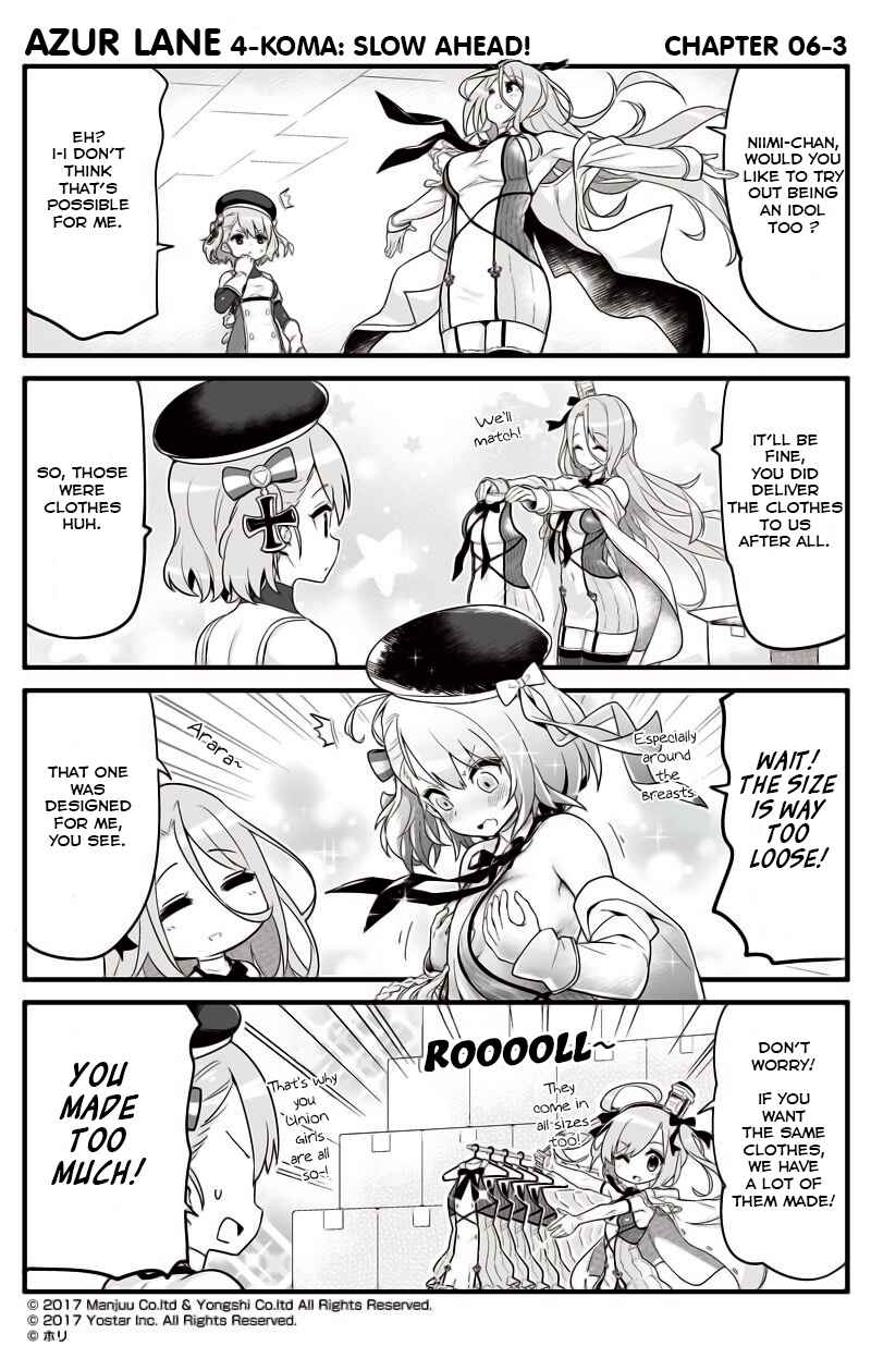 Azur Lane: Bisoku Zensin! Chapter 6 - Page 3