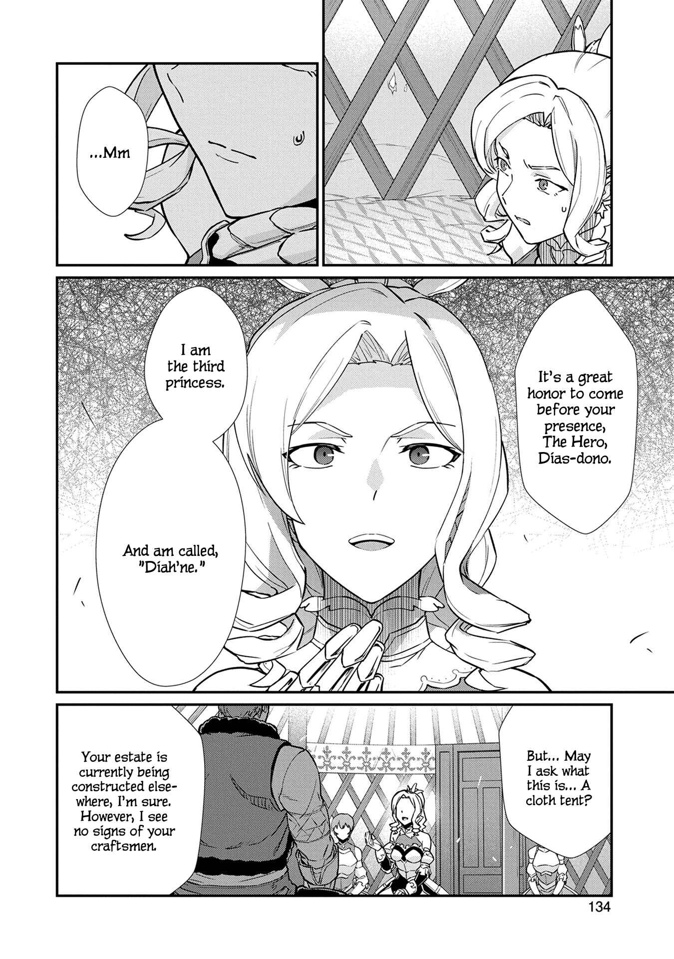 Ryoumin 0-nin Start no Henkyou Ryoushusama ~Ao no Dias to Soukaku no Otome~ Chapter 5 - Page 4