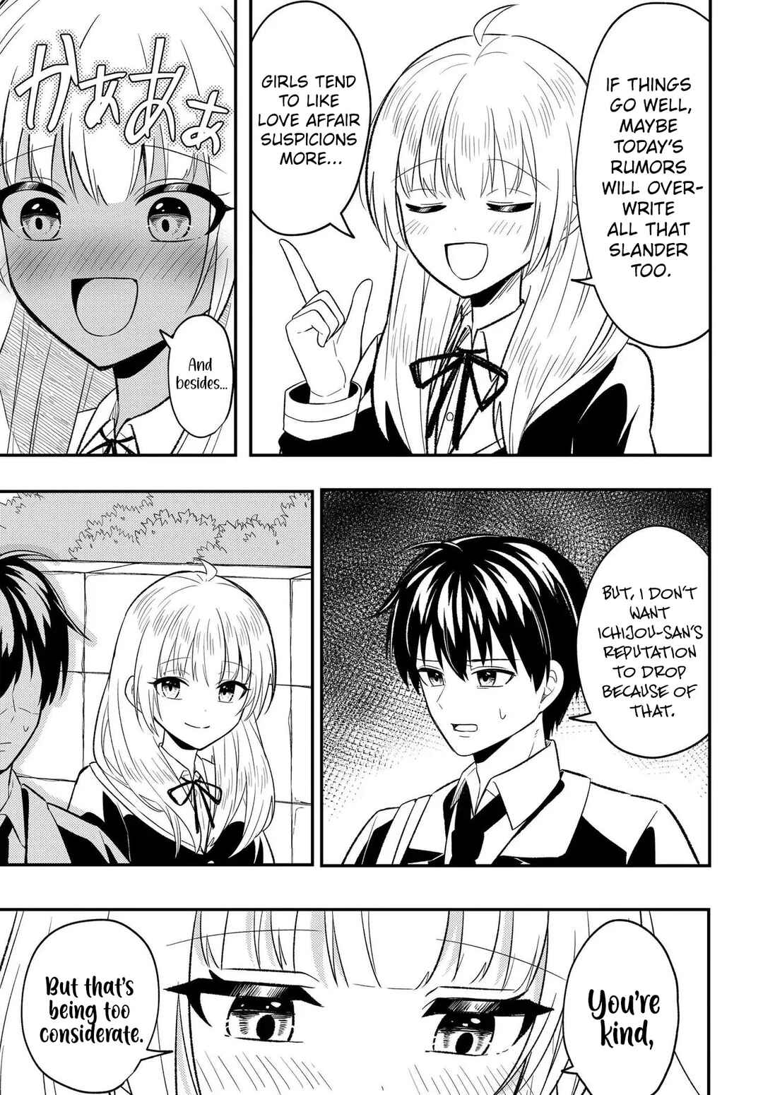 Jinsei Gyakuten - Uwaki Sare Enzai wo Kiserareta Ore ga, Gakuen Ichi no Bishoujo ni Natsukareru Chapter 7.1 - Page 8