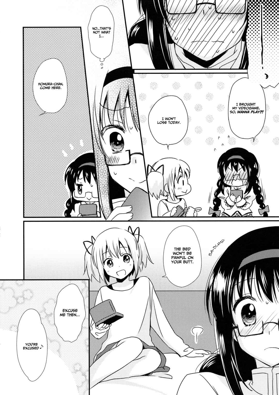 Mahou Shoujo Madoka Magica - Kyou mo, Ashita mo, Asatte mo. (Doujinshi) Chapter ? - Page 11