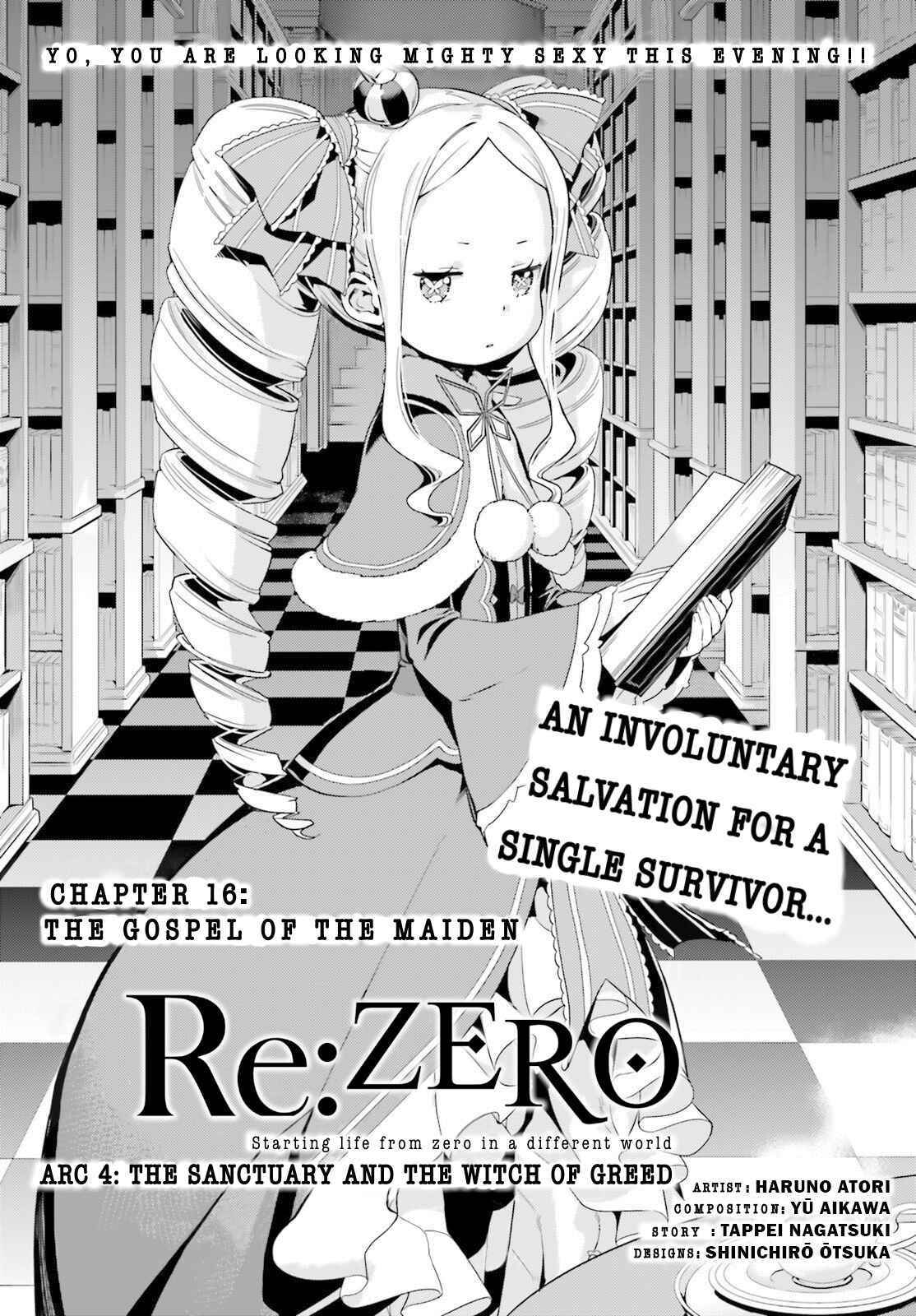 Re:Zero kara Hajimeru Isekai Seikatsu: Dai 4-shou—Seiiki to Gouyoku no Majo Chapter 16 - Page 1