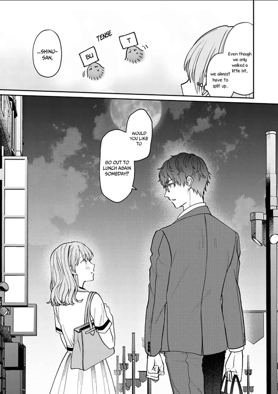 Kuuki ga "Yomeru" Shinnyuu Shain to Buaisou na Senpai Chapter 9.5 - Page 4