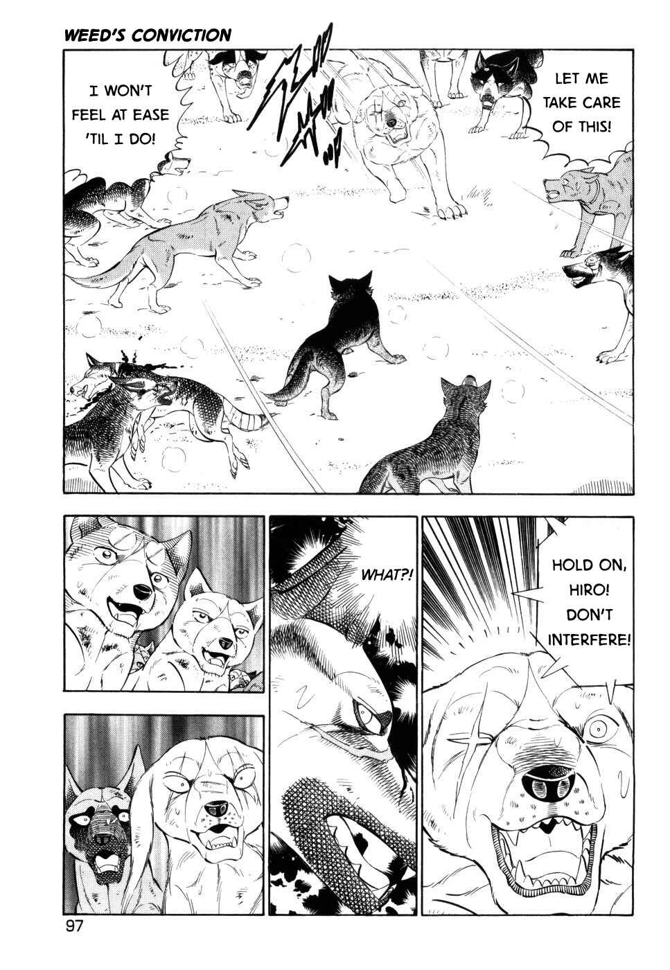 Ginga Densetsu Weed Chapter 415 - Page 14