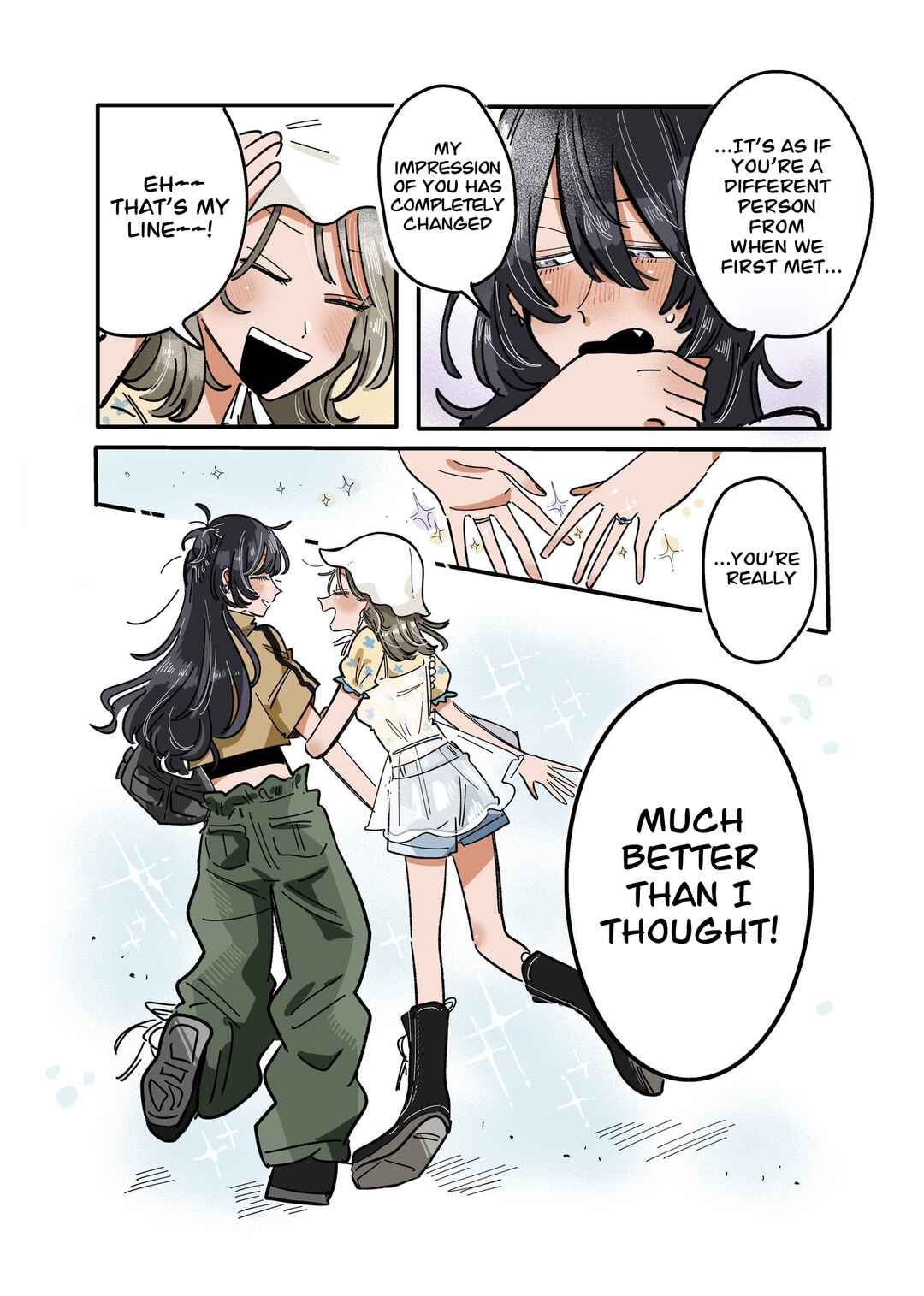 My New Friend Wasn't What I Expected Chapter 35 - Page 4