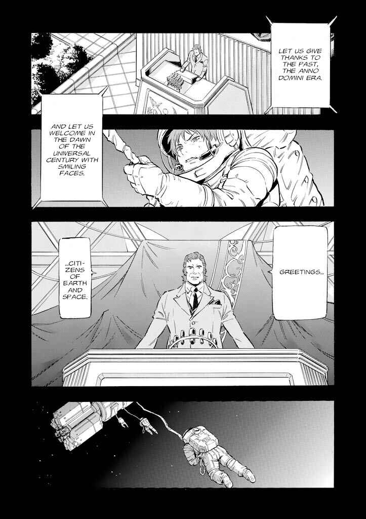 Mobile Suit Gundam UC (Unicorn) - Bande Dessinée Chapter 1 - Page 13