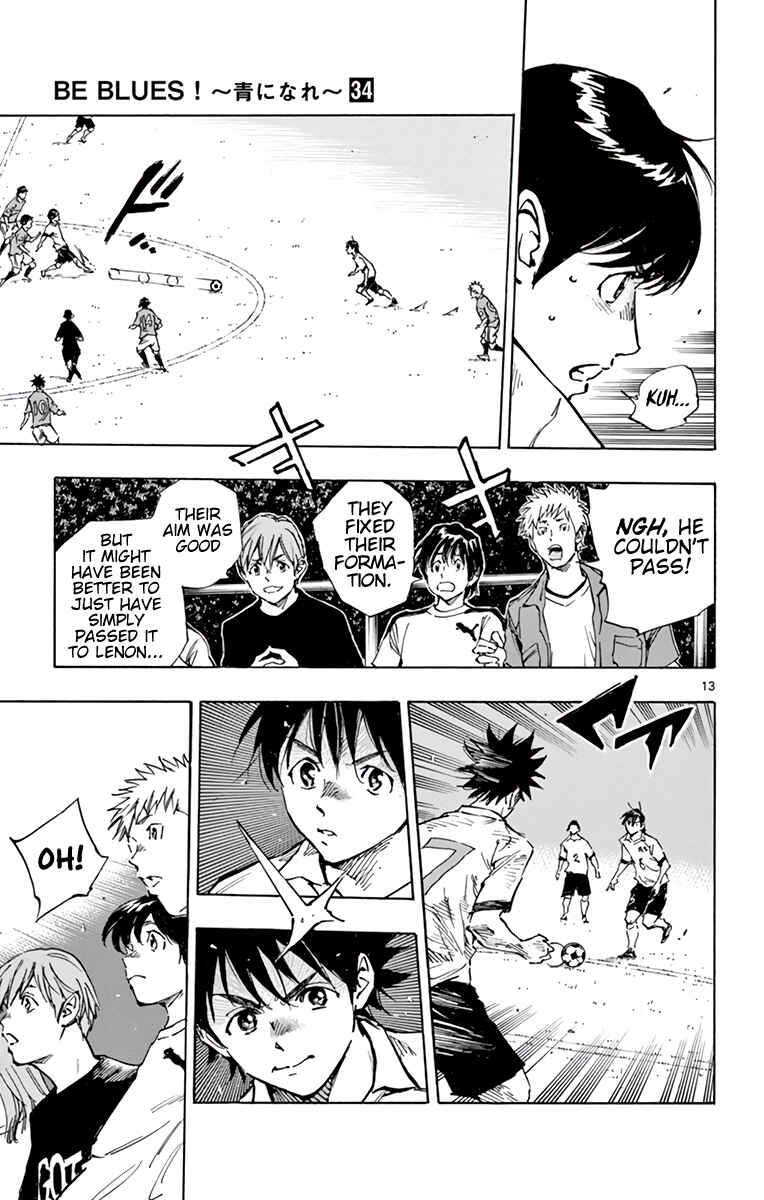 BE BLUES ~Ao ni Nare~ Chapter 338 - Page 13