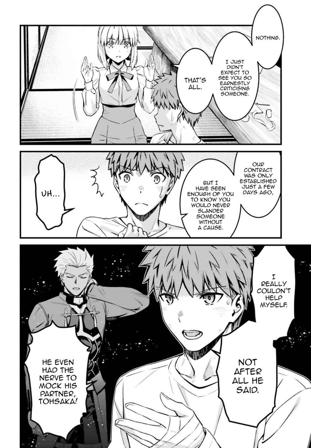 Fate/stay night [Unlimited Blade Works] Chapter 22.2 - Page 3