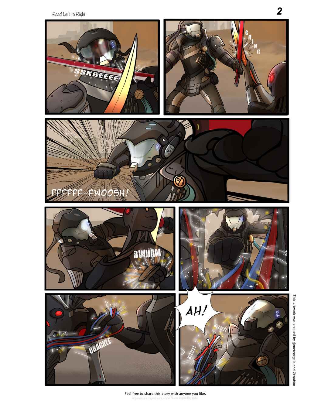Punishing: Gray Raven — In Sync with You Chapter 2 - Page 1