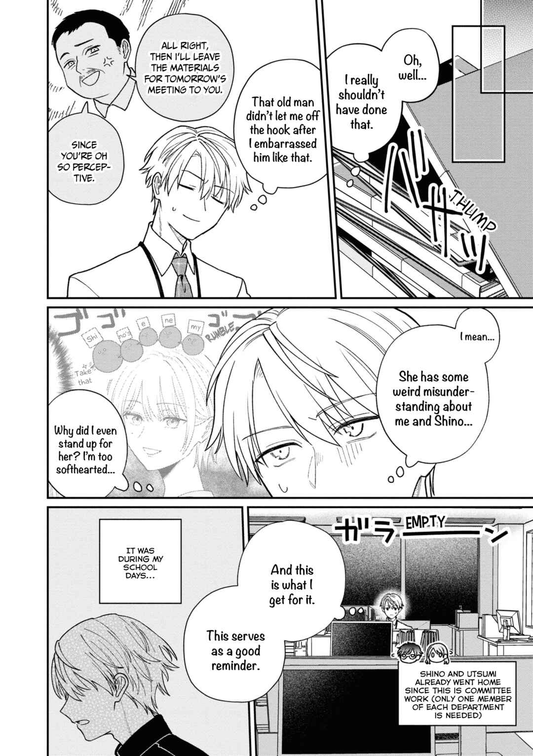 Kuuki ga "Yomeru" Shinnyuu Shain to Buaisou na Senpai Chapter 35 - Page 9