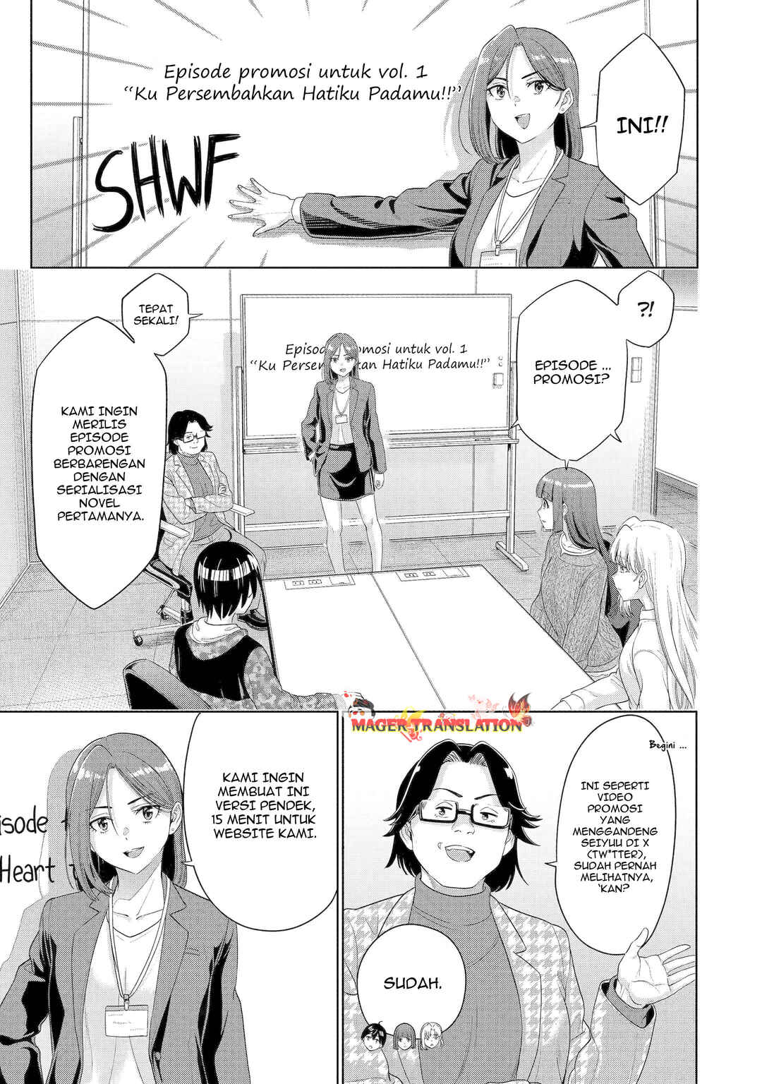 Koukousei WEB Sakka no Mote Seikatsu: "Anta ga Kami Sakka na Wakenai desho" to Boku o Futta Osananajimi ga Koukai Shiteru kedo Mou Osoi Chapter 17 - Page 18