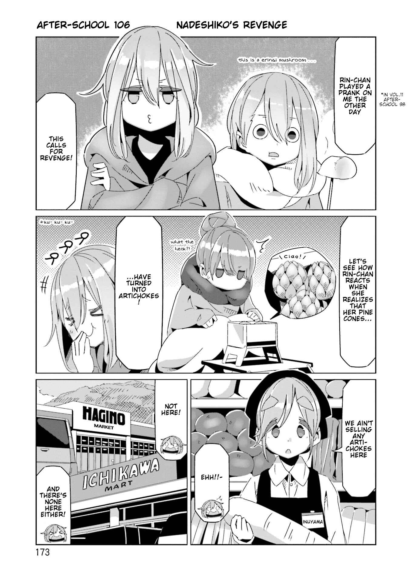 Yuru Camp△ Chapter 69.5 - Page 15