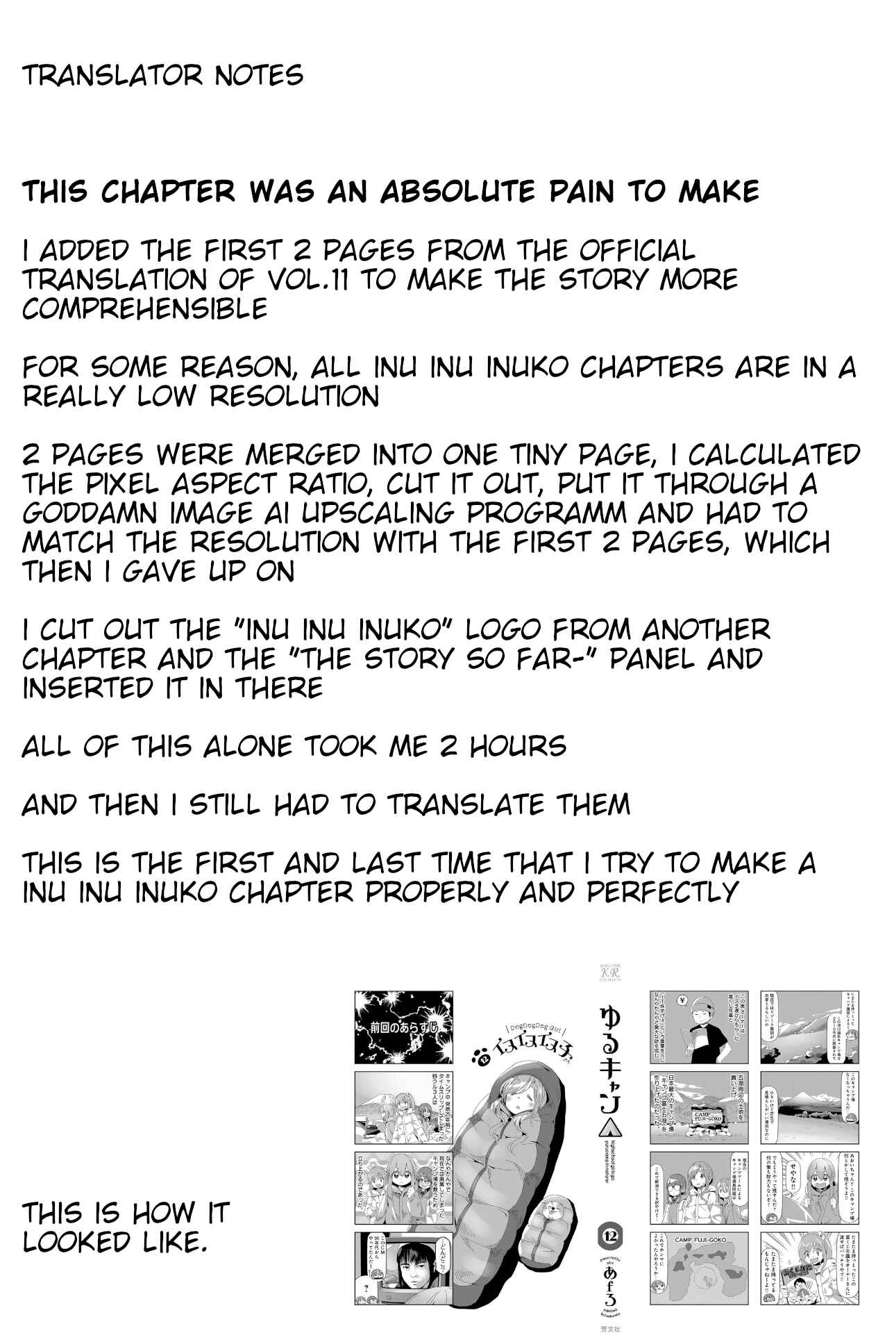 Yuru Camp△ Chapter 69.5 - Page 22