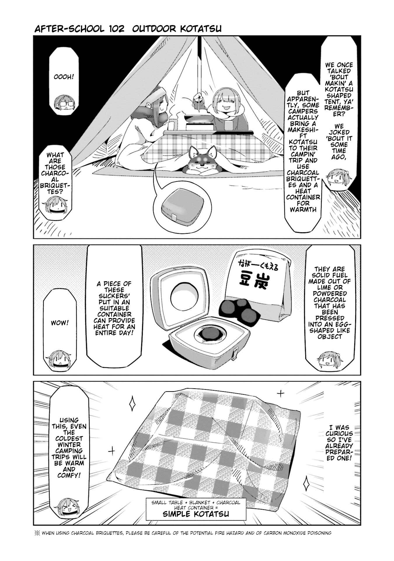 Yuru Camp△ Chapter 69.5 - Page 7