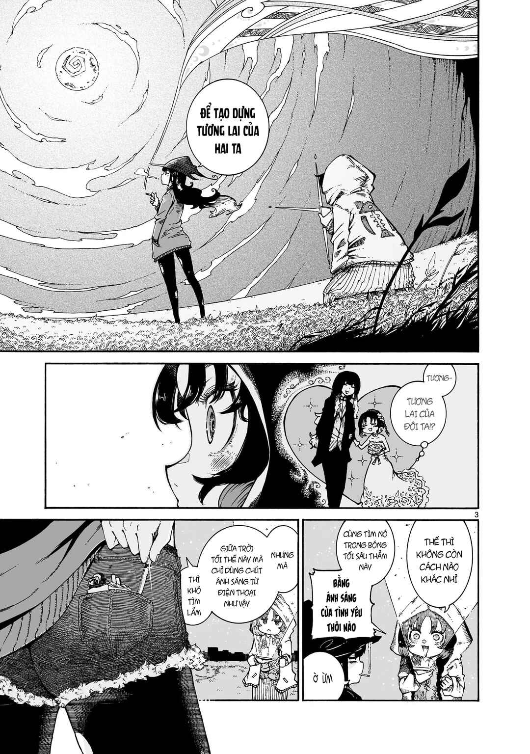 Majo to Kyurasu Chapter 4.1 - Page 4