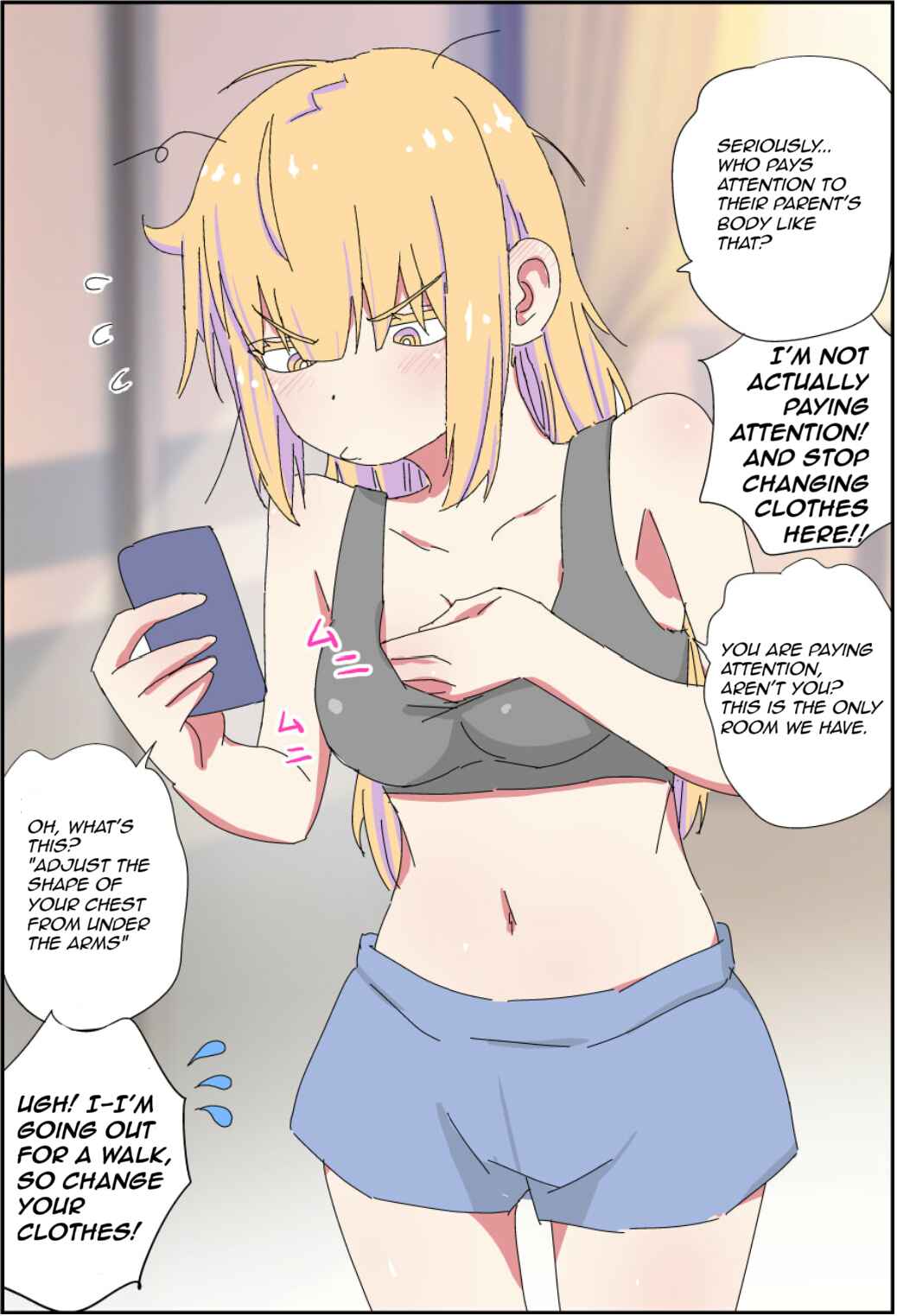 Chichioya ga Bishoujo ni Natteshimatte Iroiro Tsurai Chapter 6 - Page 2