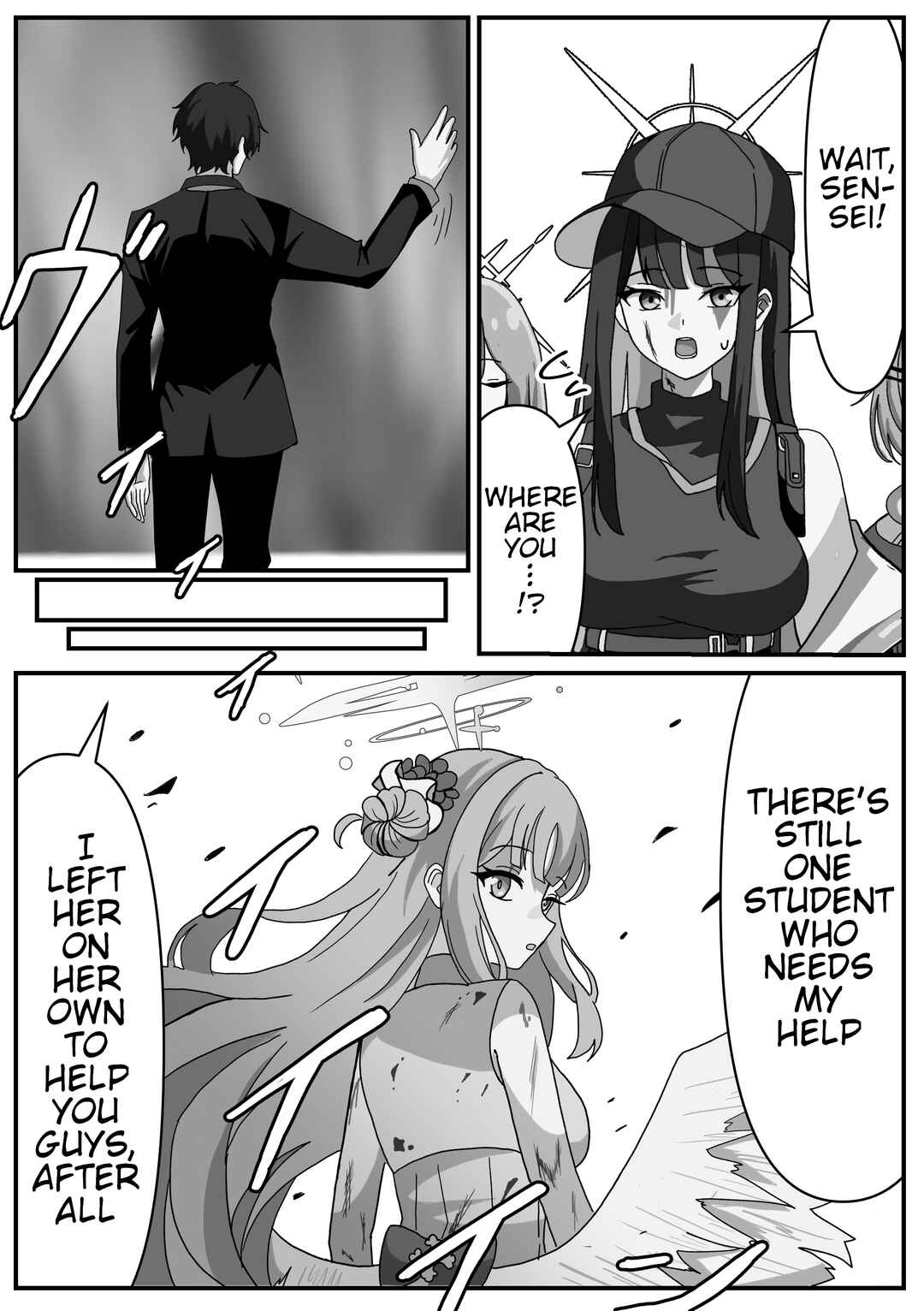 Blue Archive x Kamen Rider Decade - Schale no Kadoya Tsukasa-sensei Gainen (Doujinshi) Chapter 14 - Page 3