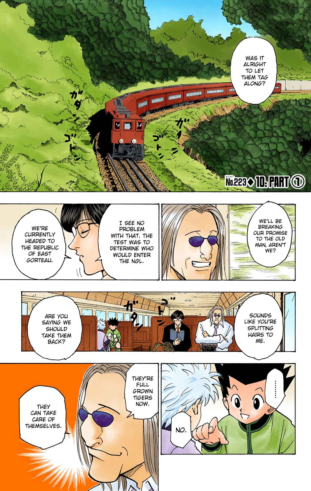 Hunter x Hunter (Official Colored) Chapter 223 - Page 1