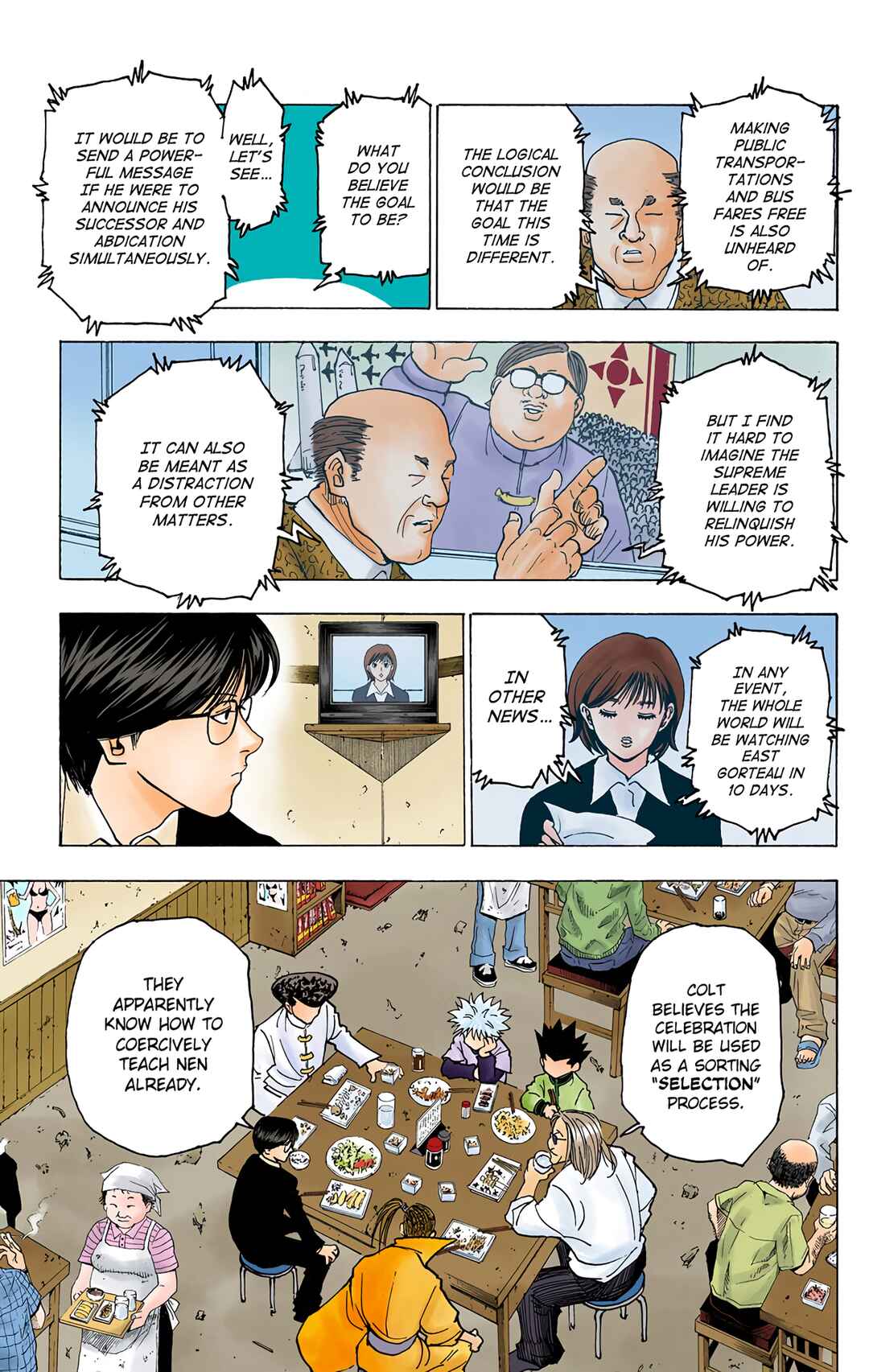 Hunter x Hunter (Official Colored) Chapter 223 - Page 5