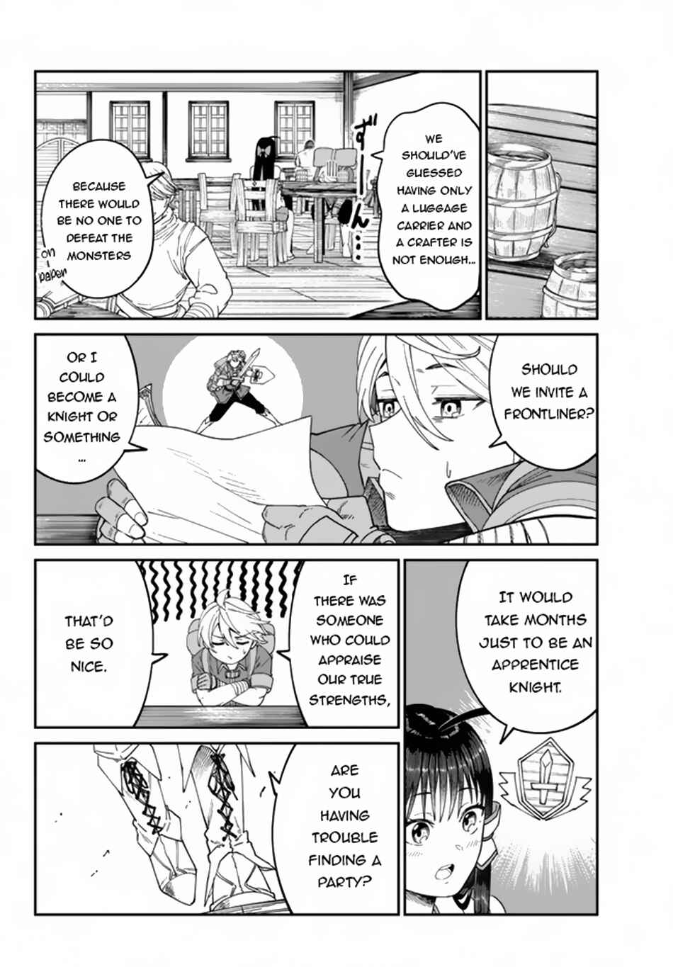 Nimotsu Mochi no Noukin Musou Chapter 6.2 - Page 8