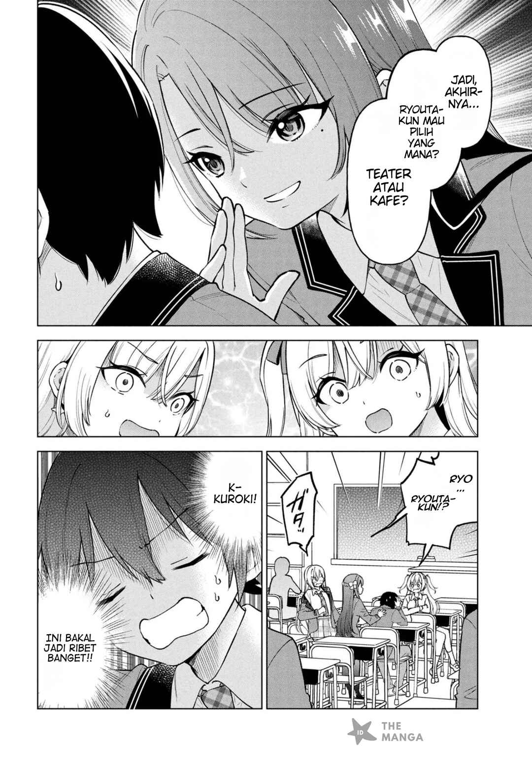 Inkya no Ore ga Sekigae de S-kyuu Bishoujo ni Kakomaretara Himitsu no Kankei ga Hajimatta. Chapter 7 - Page 25